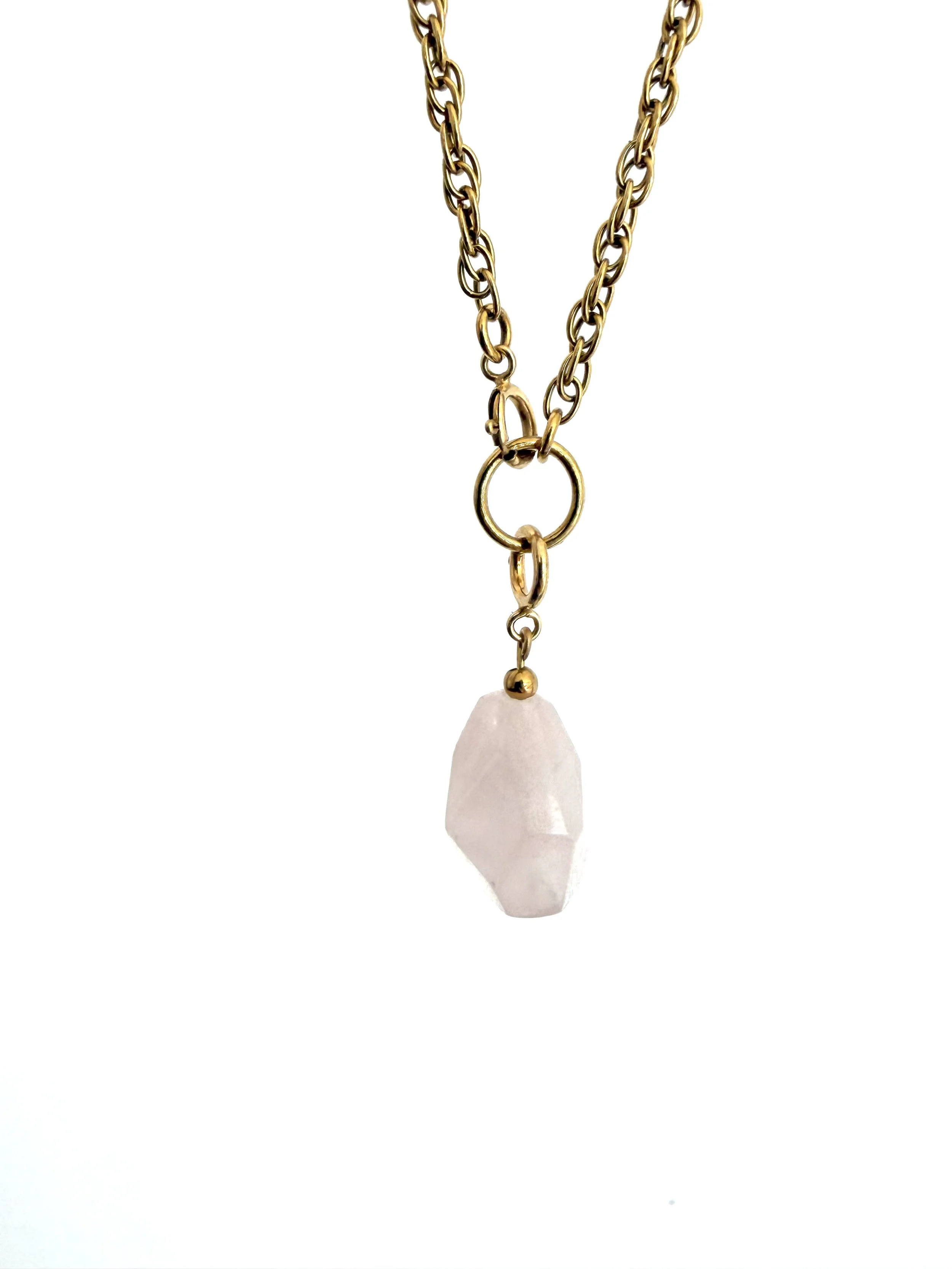 Charms Quartz Rose grand