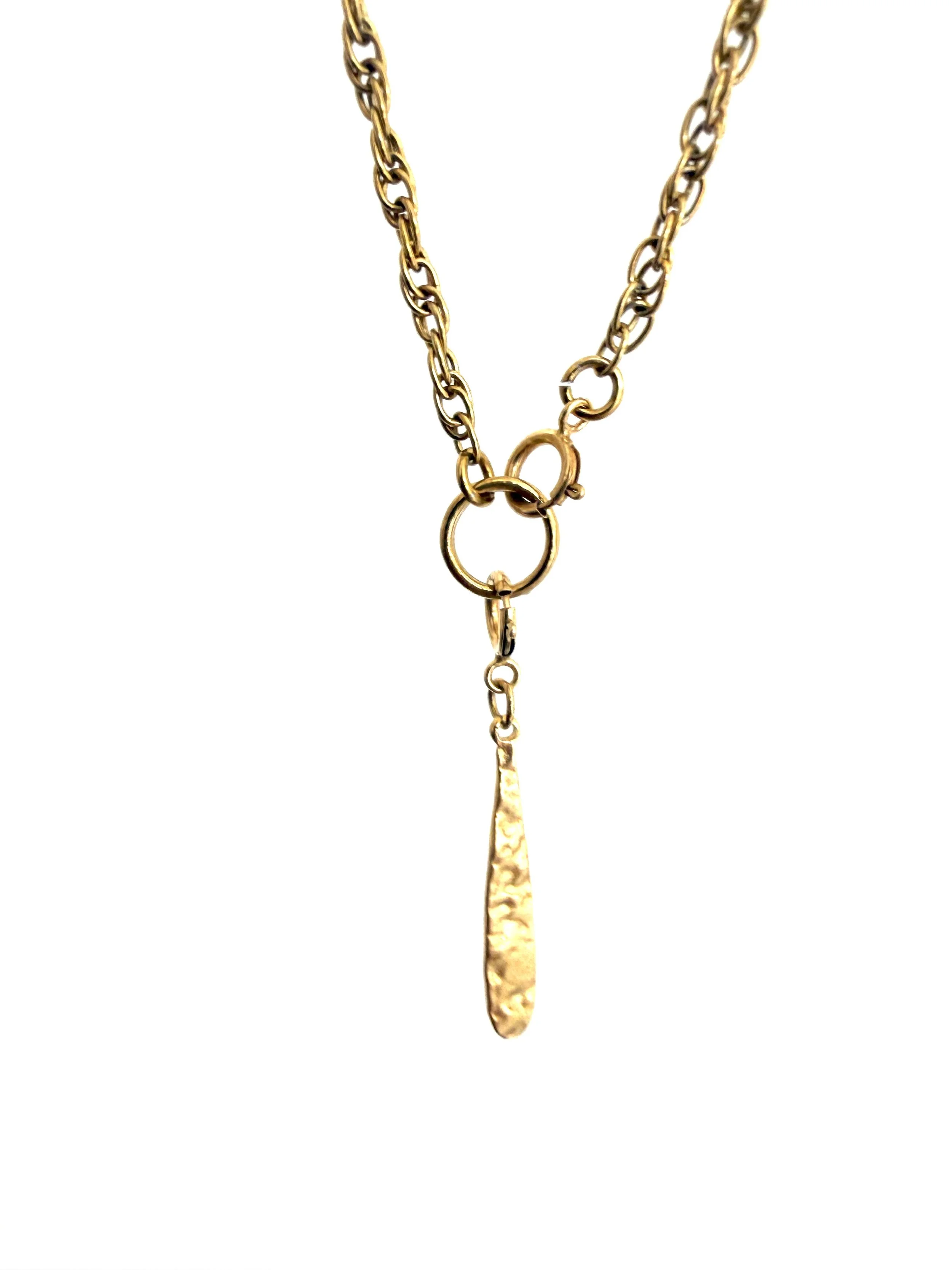 Charms barre martelée