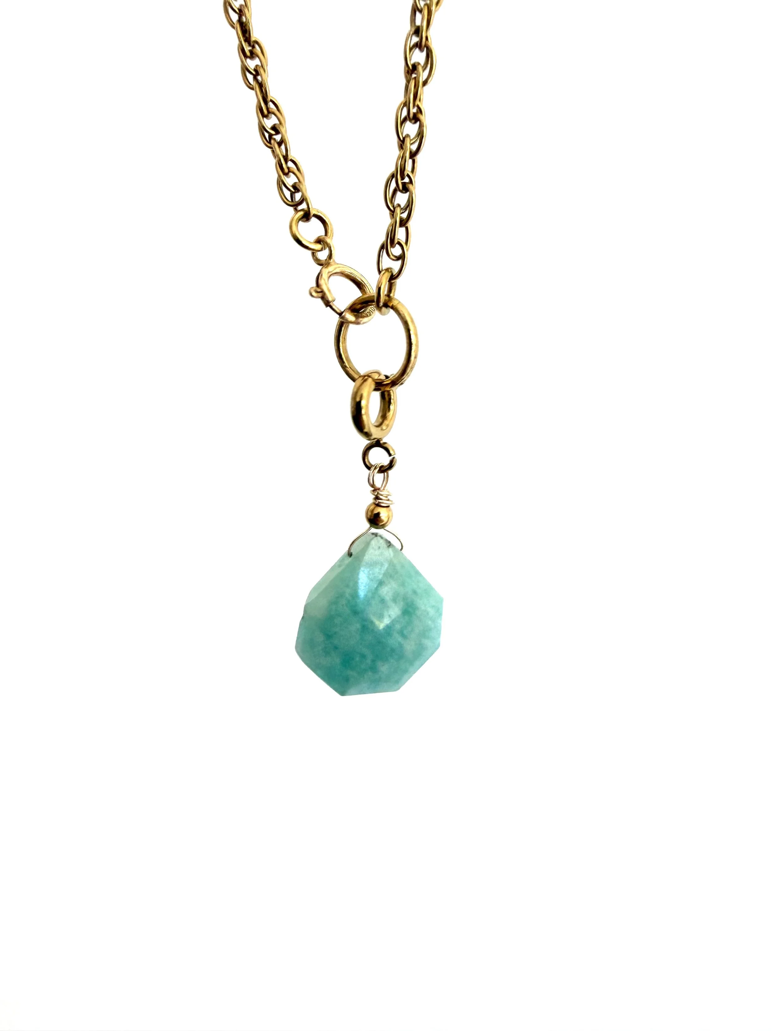Charms Amazonite grand