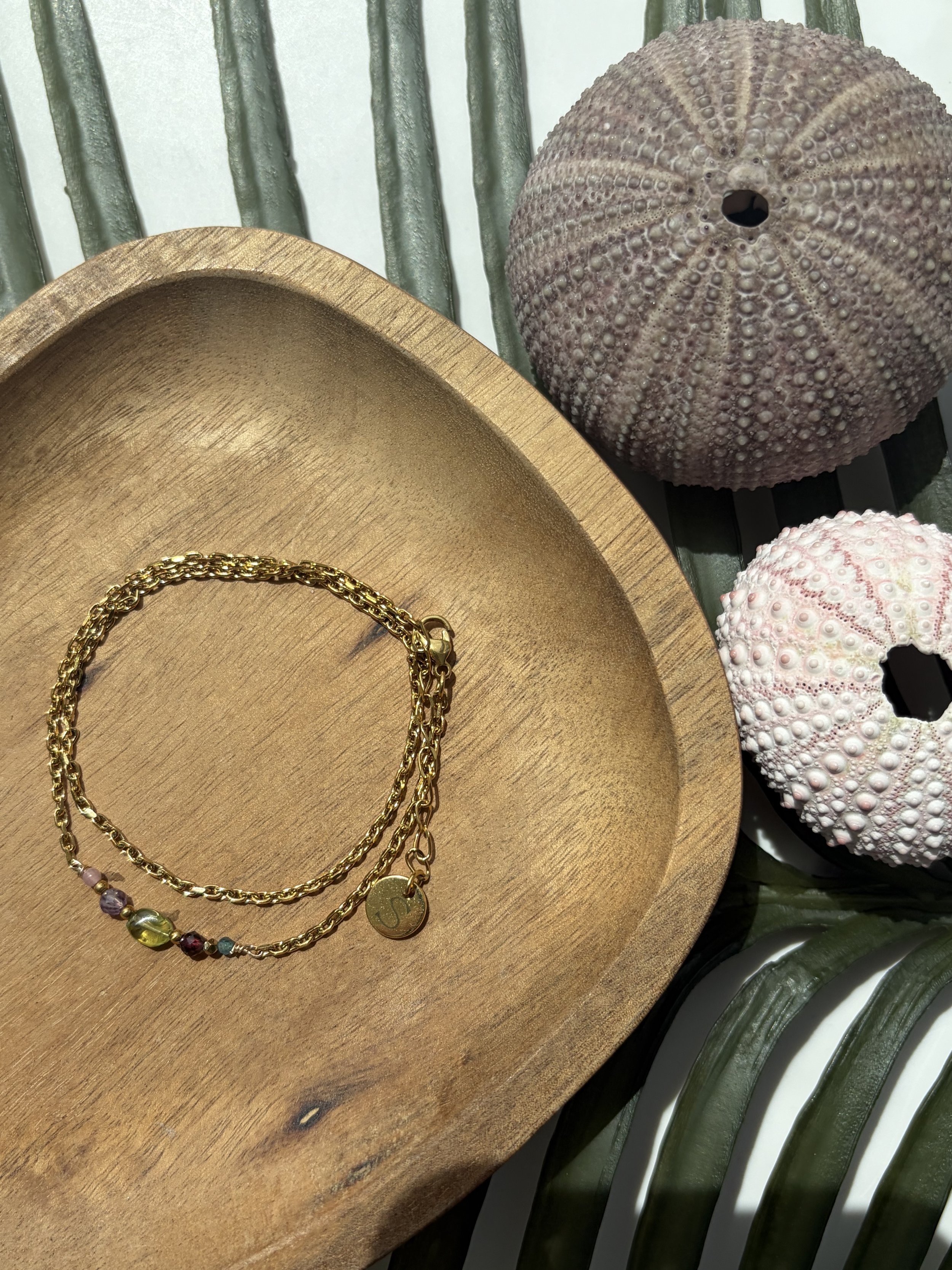 Bracelet SOLENE Péridot