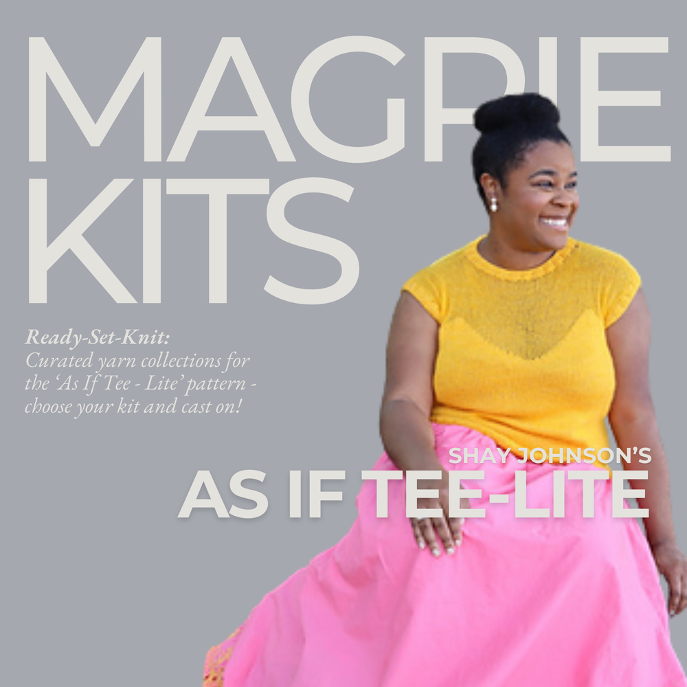 As If Tee Lite Kit — Magpie Fibers
