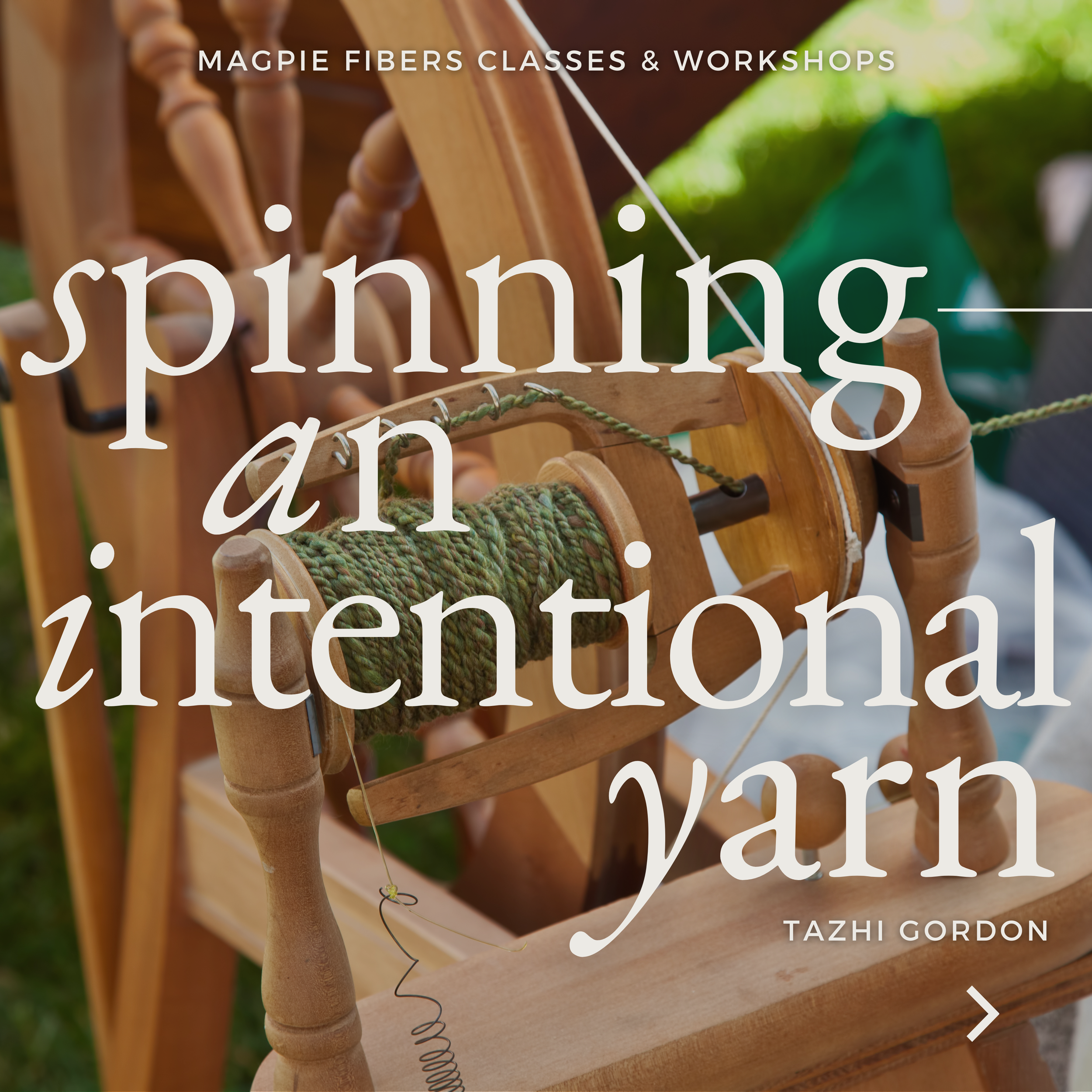 Spinning an Intentional Yarn