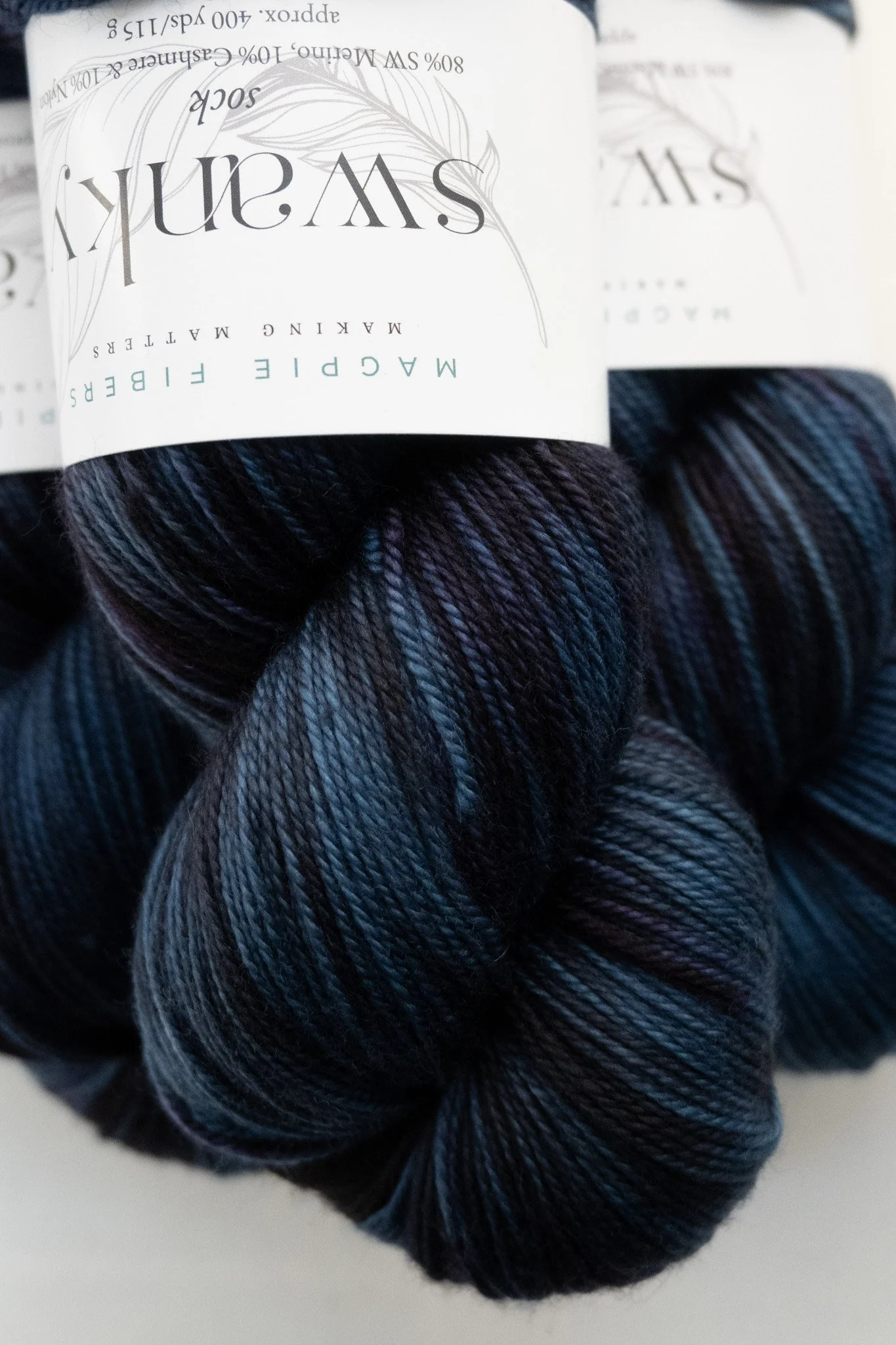 Midnight Blues (Swanky Sock) OOAK