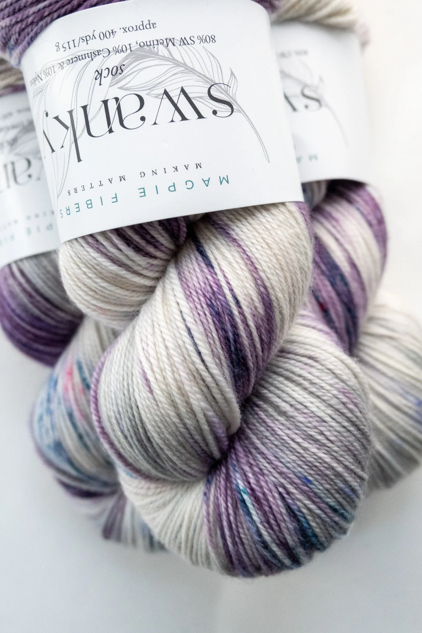 Purple Rain (Swanky Sock) OOAK