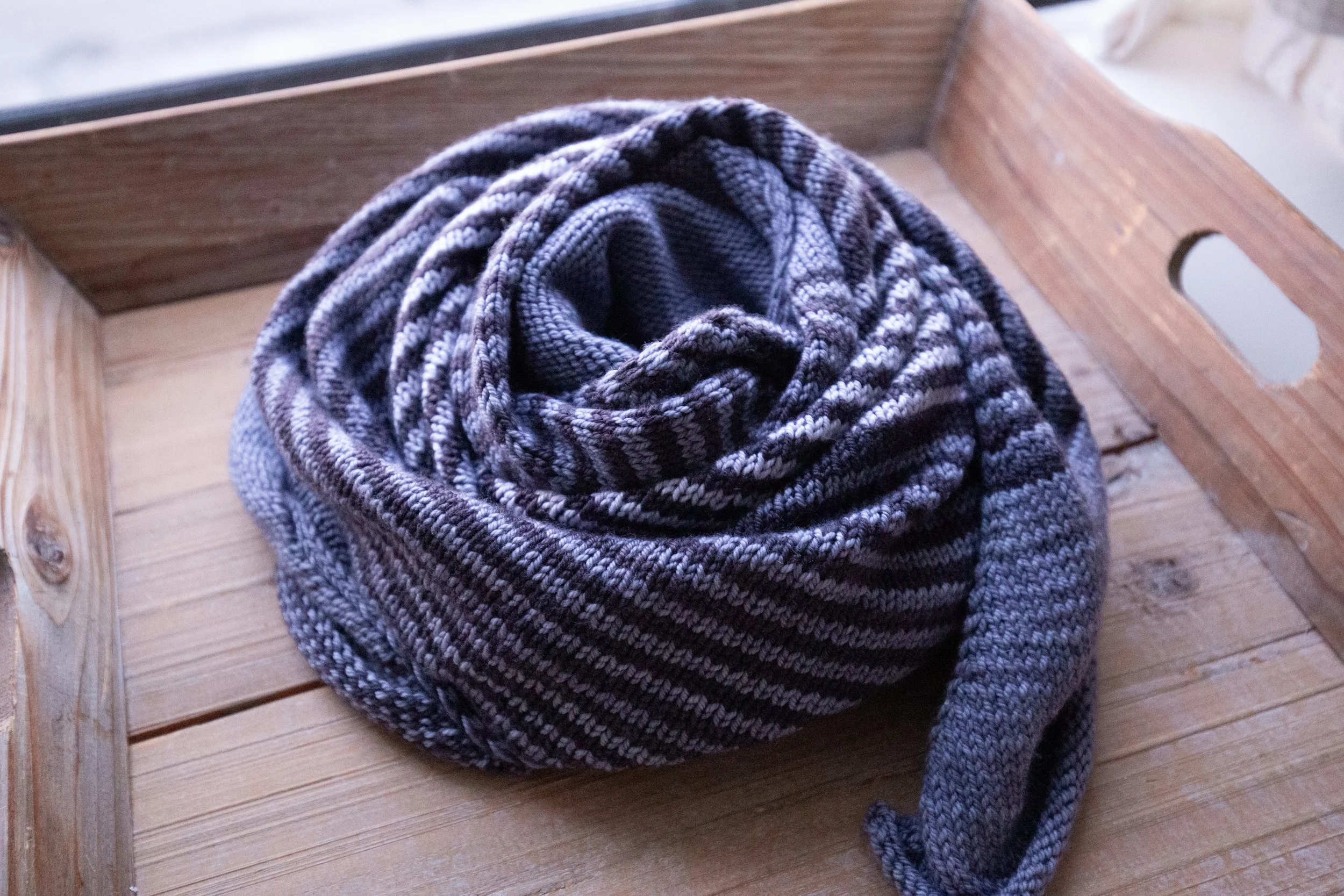 Something Gradient II Shawl Kit - (OOAK)