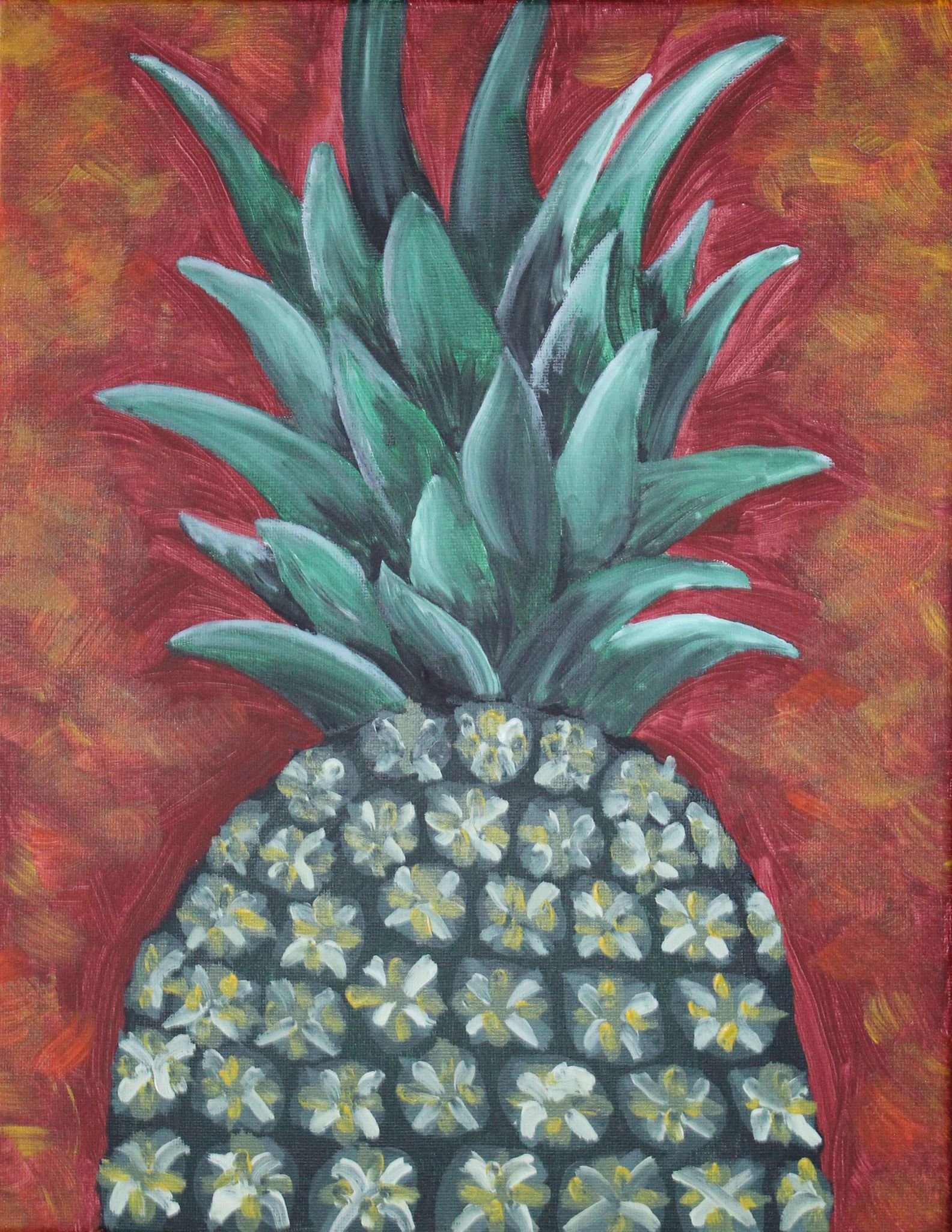 Pineapple Canvas Paint Event