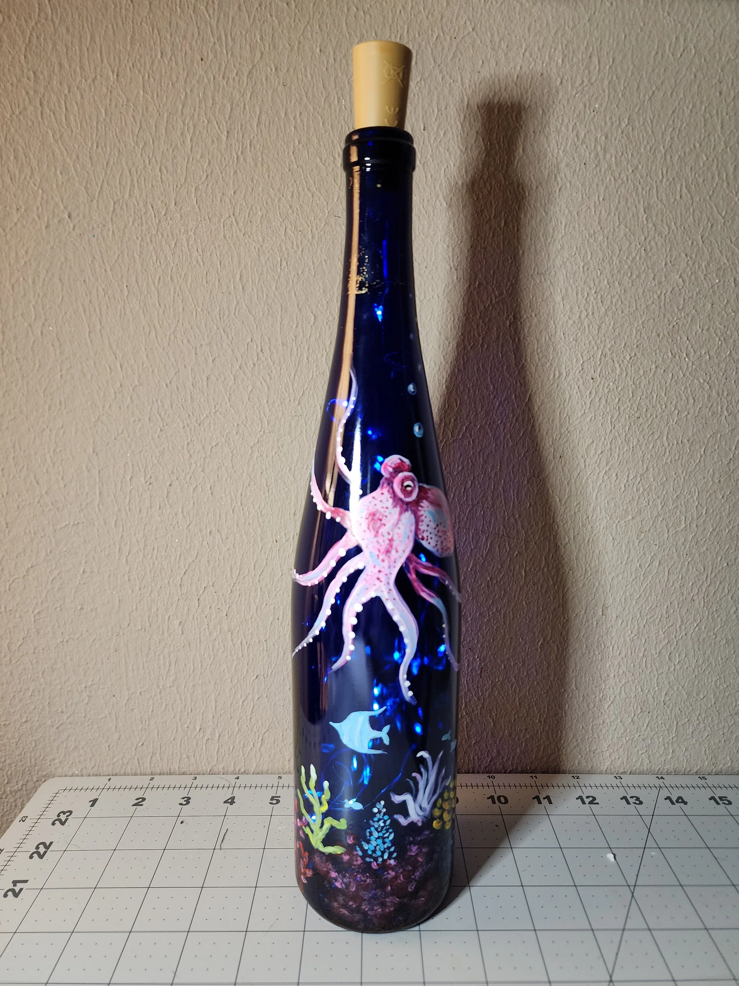 Underwater Ocean Wine Bottle Paint Event