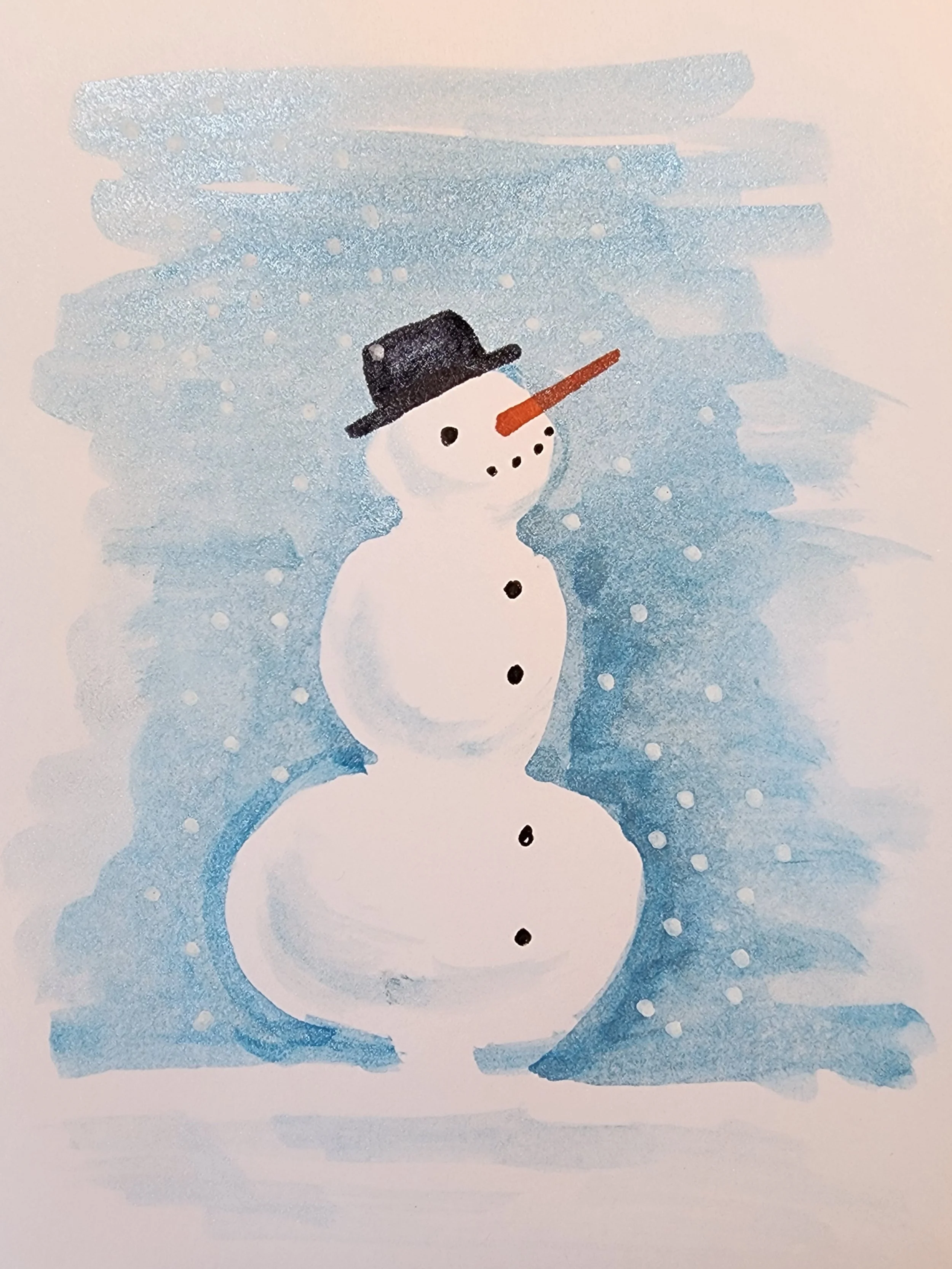Watercolor Holiday Cards Paint Event