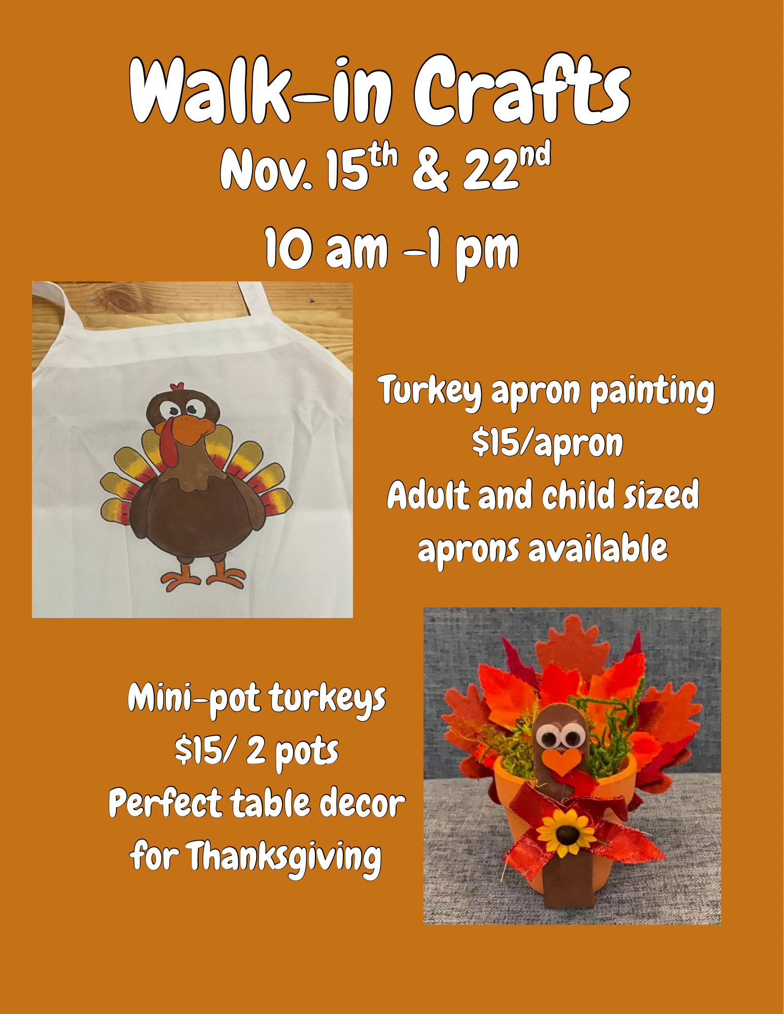 Turkey Walk-in Crafts 