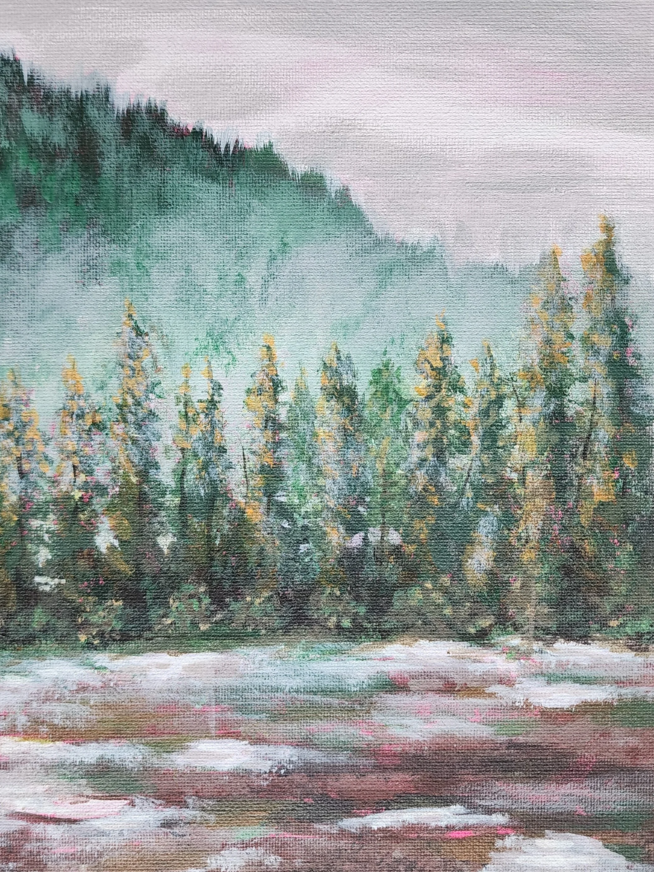 Alaska Landscape Canvas Paint Event