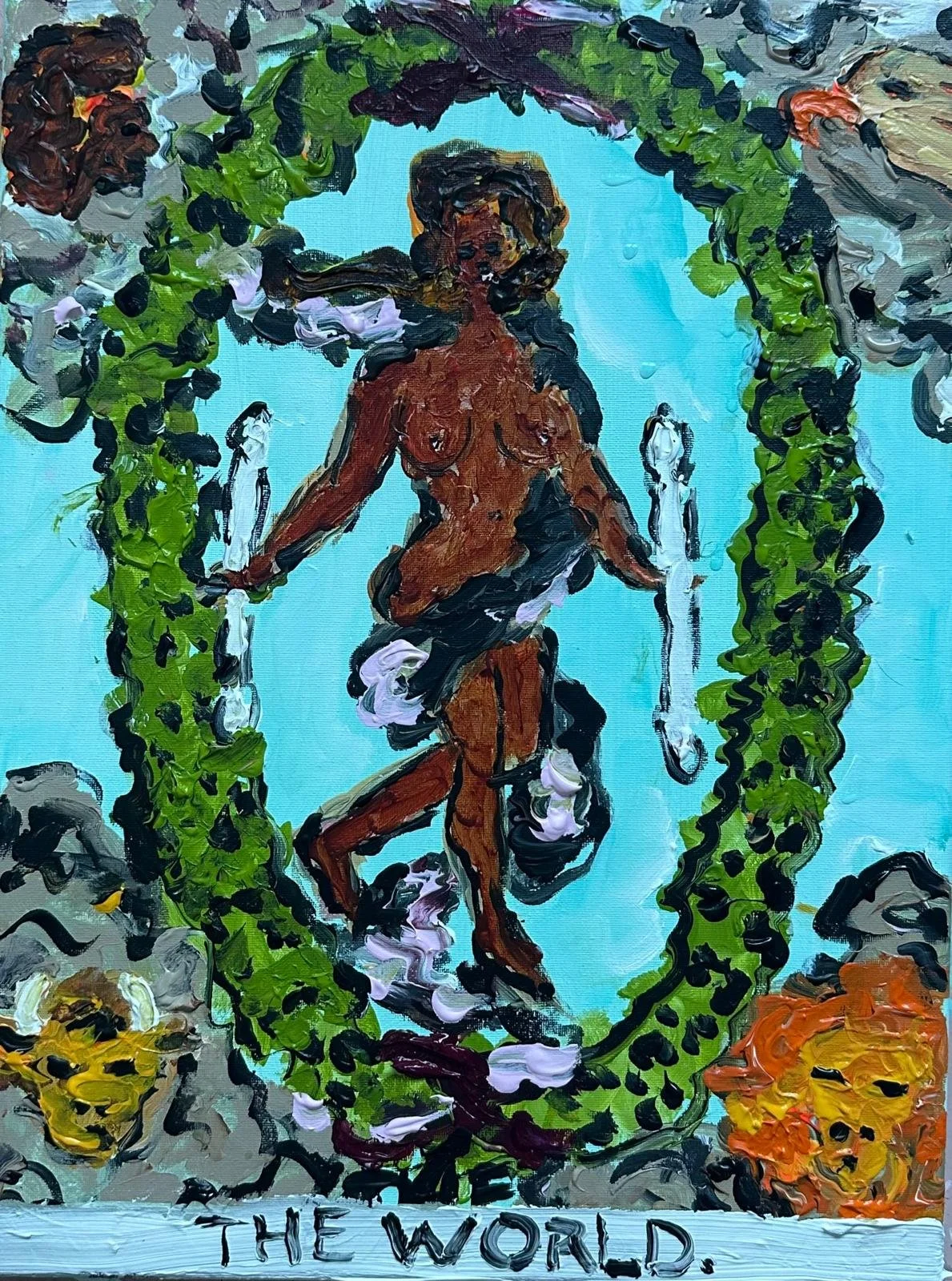 Tarot kortti The World