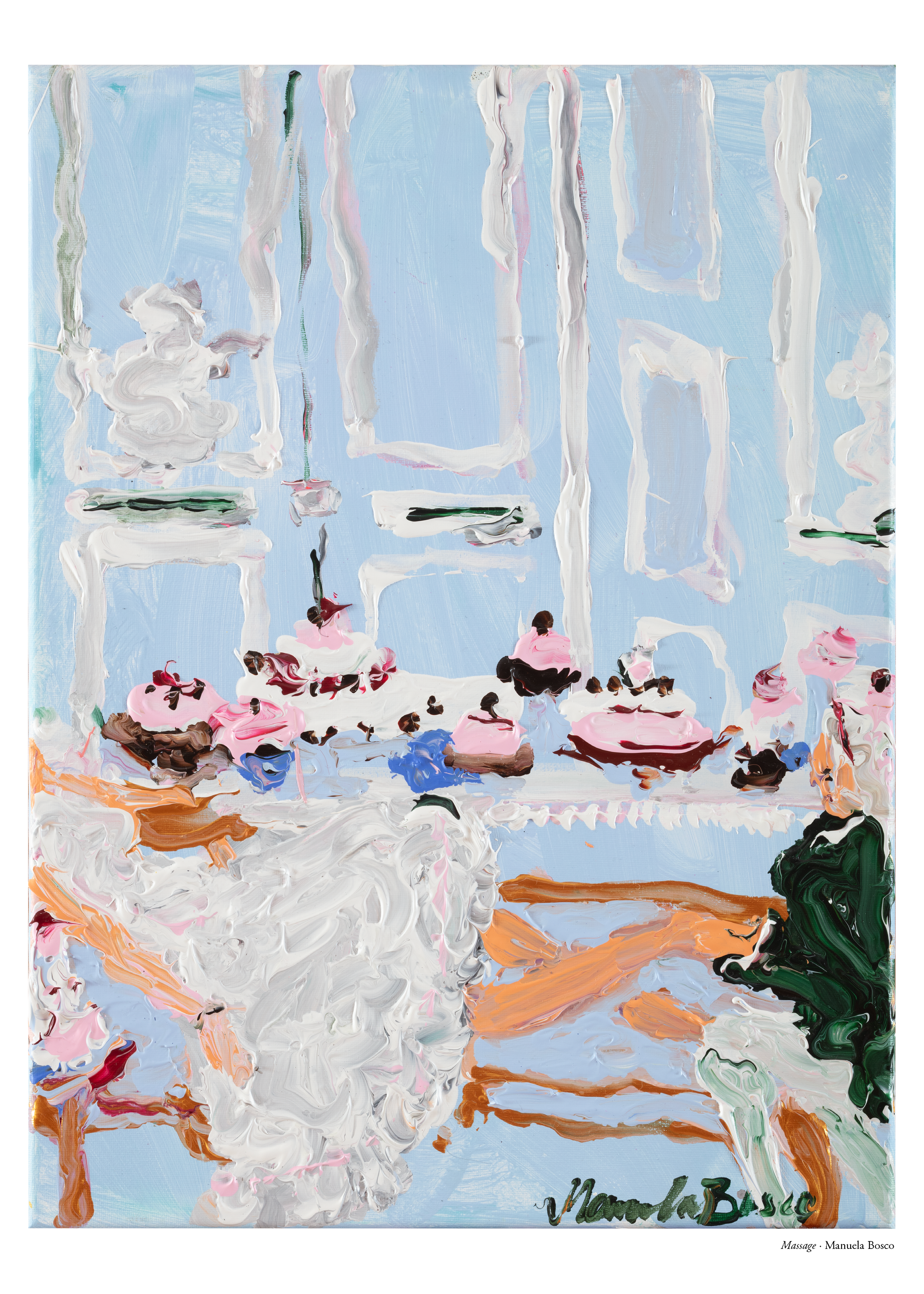 Massage — juliste 70x50 cm