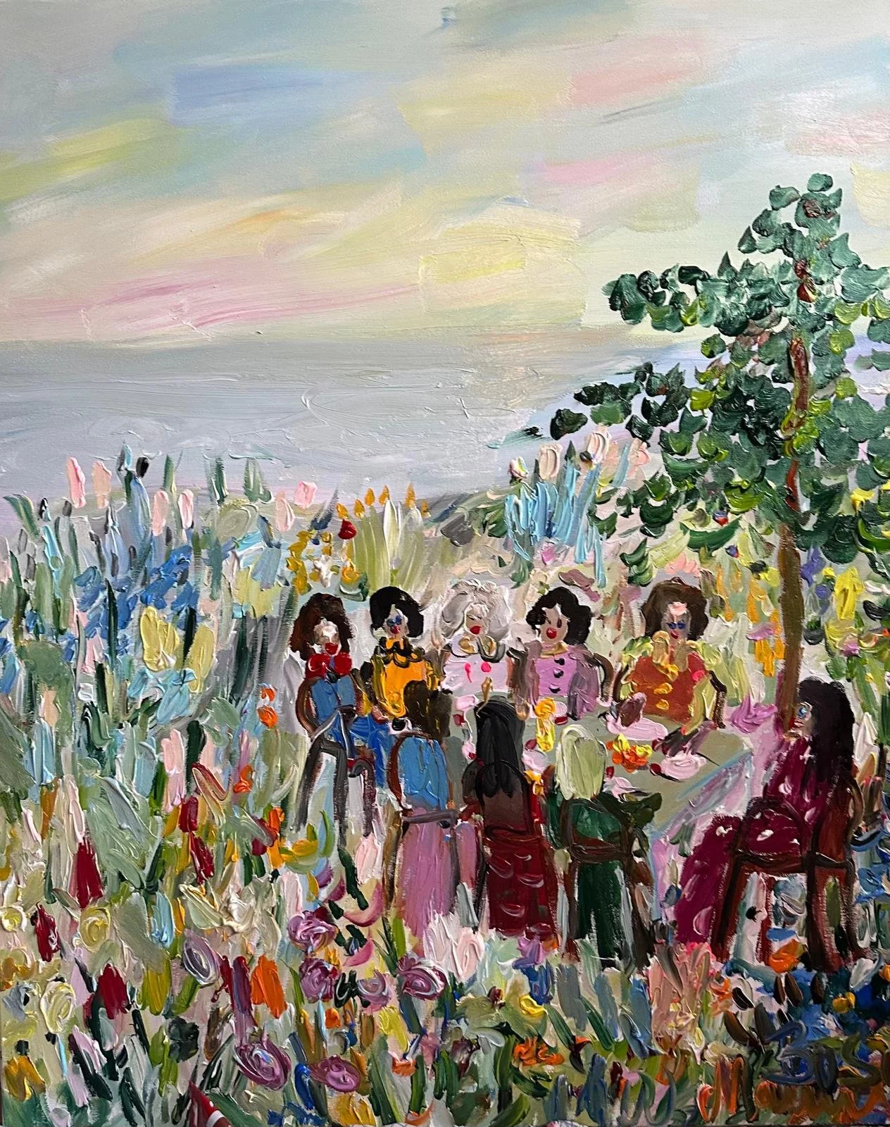 Saaren sylissä 100x81 