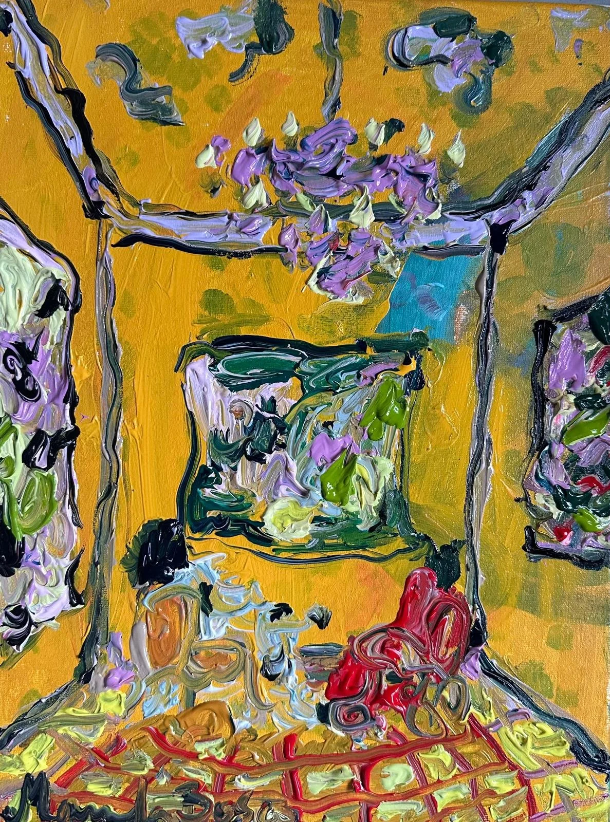 Päivän Työ, 30x40 akryyli.jpeg