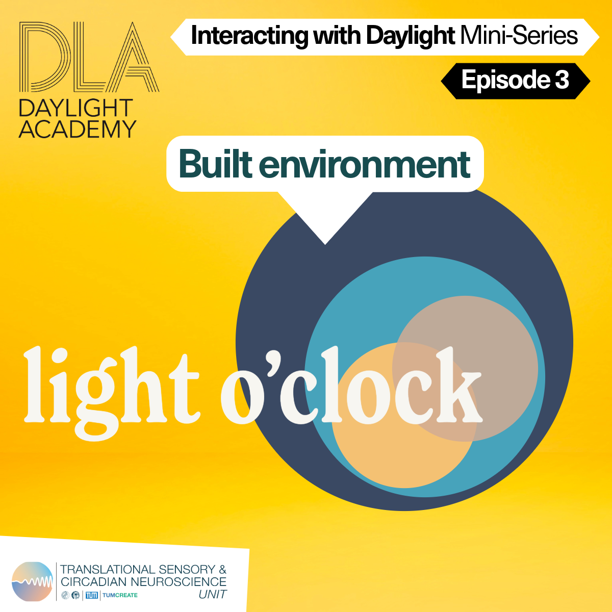 Interacting with Daylight Mini-Series – Episode 3: Built environment