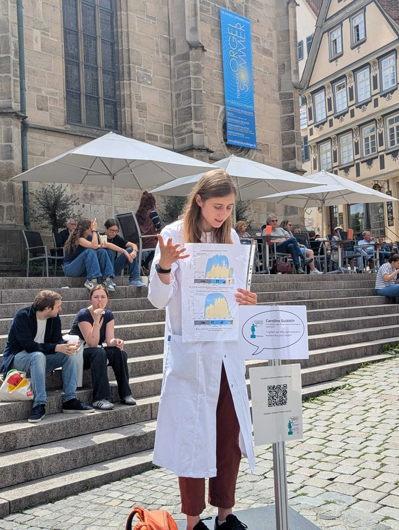 Our experience at Soapbox Science Tübingen