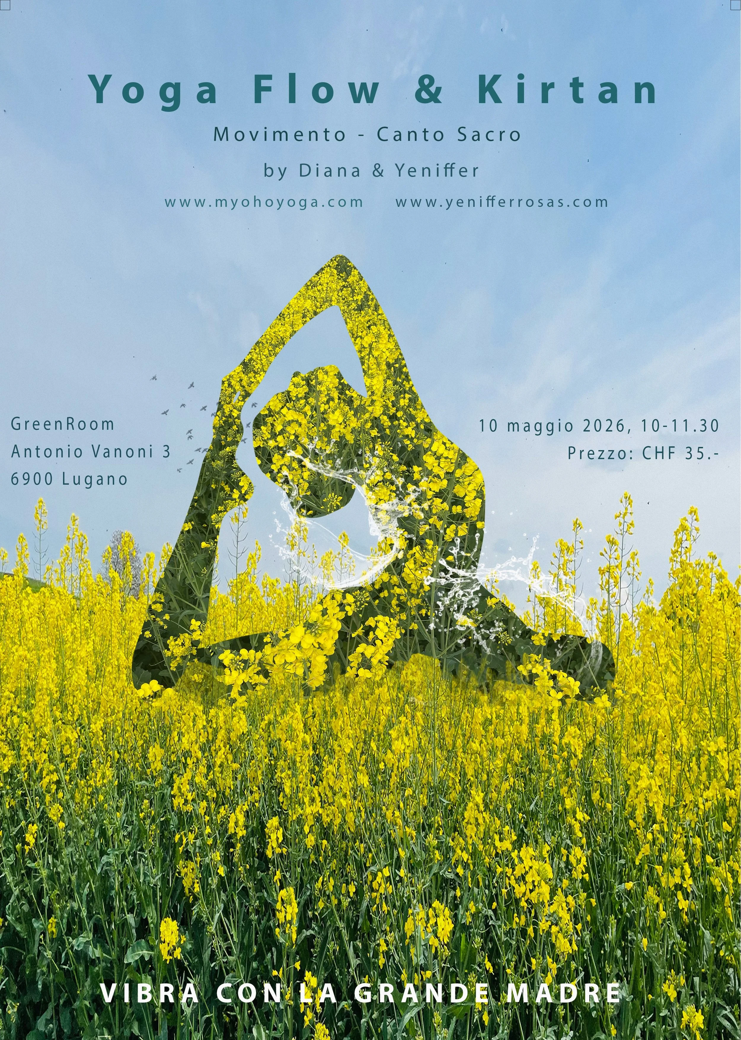 Vibra con la grande madre: Yoga flow &amp; kirtan