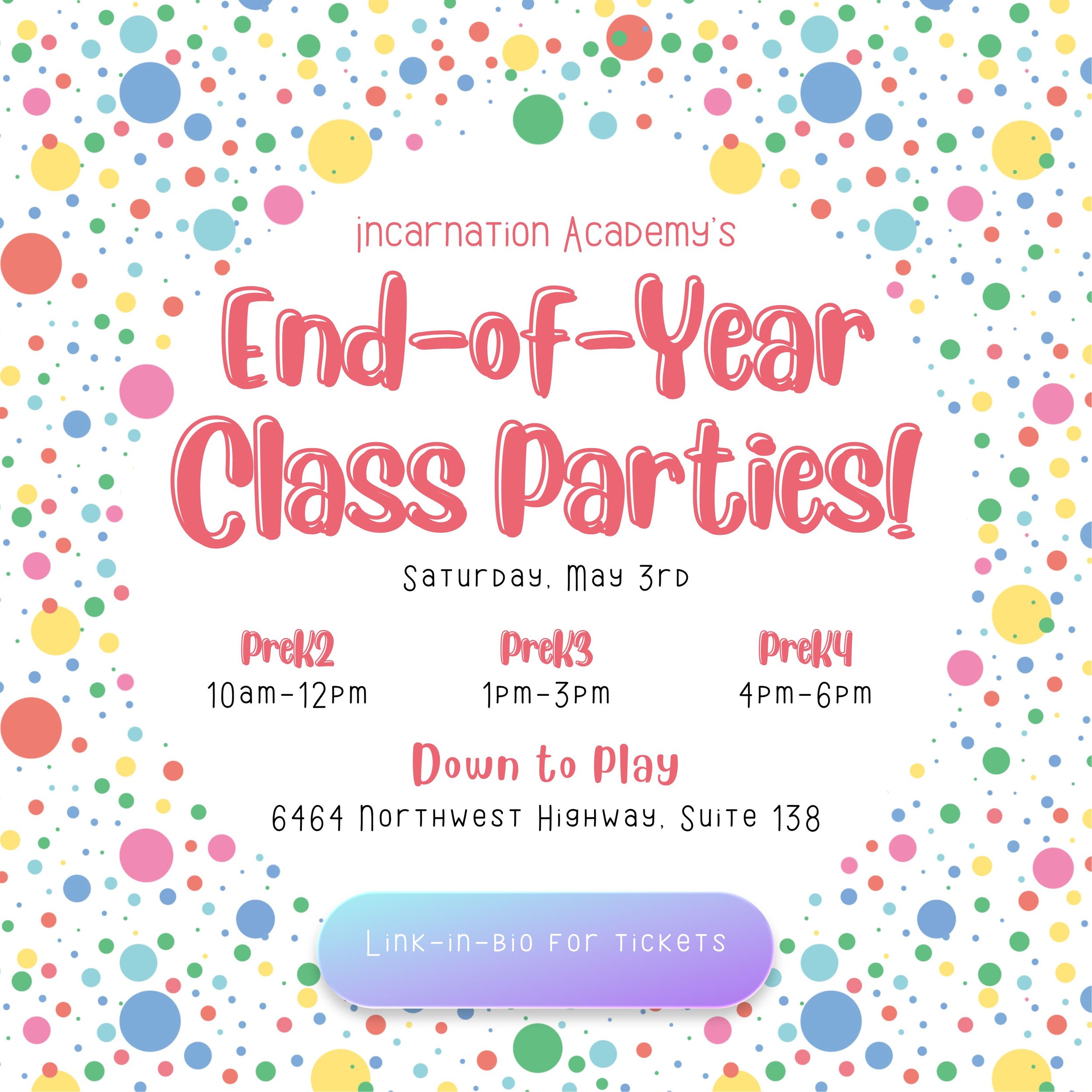 Prek 2 Class End-of-Year Party