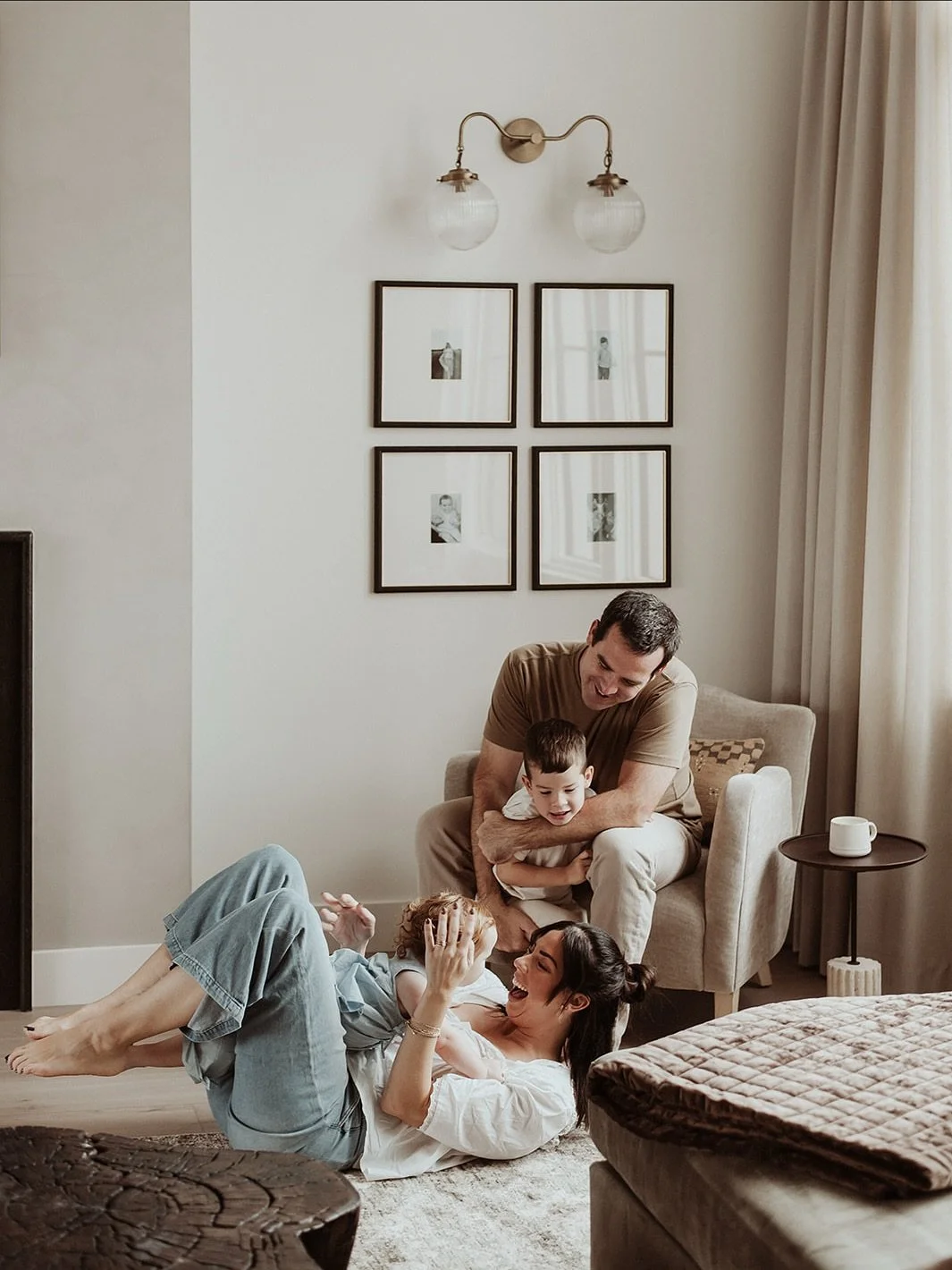 Some of my favorite sessions are shot in your homes. Not at golden hour, not under the trees, not down by the creek where y&rsquo;all are done up. Home. As you are. With your family. Loving on one another. So if you&rsquo;re wondering which location 