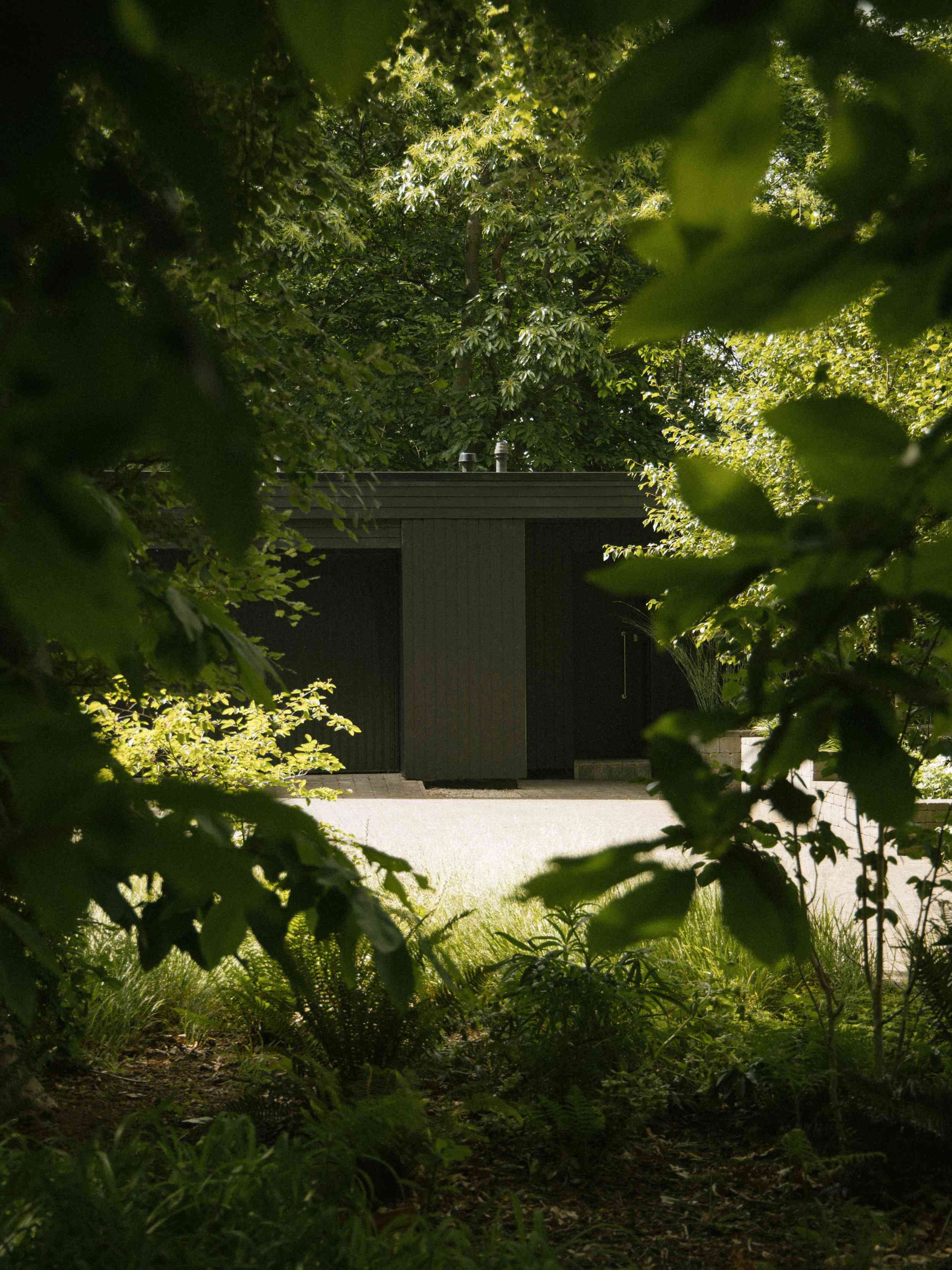 Hillcrest-house-green-belt-ottershaw-surrey-garage-entrance.jpg