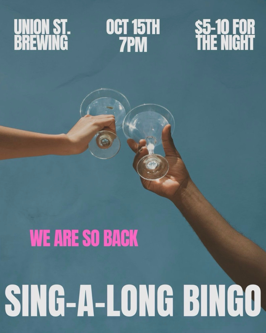 Sing-A-Long Bingo with Eugenie -Hudson