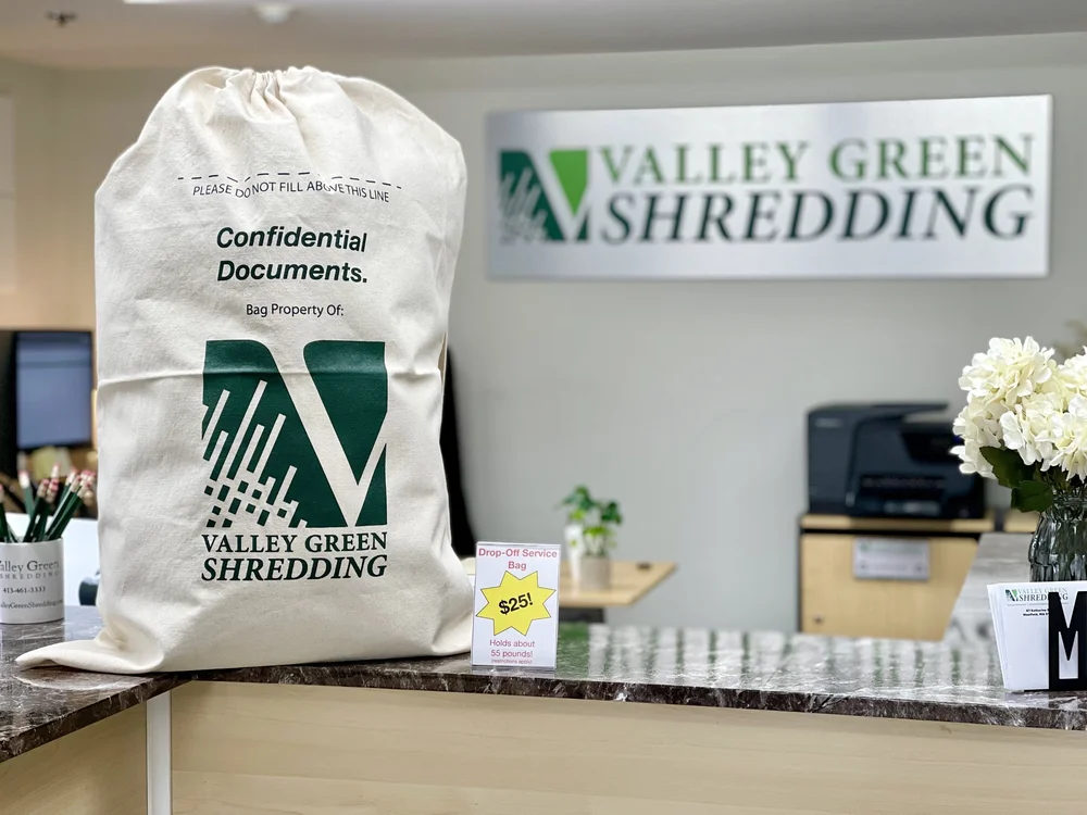 DropOff Shredding — Valley Green Shredding