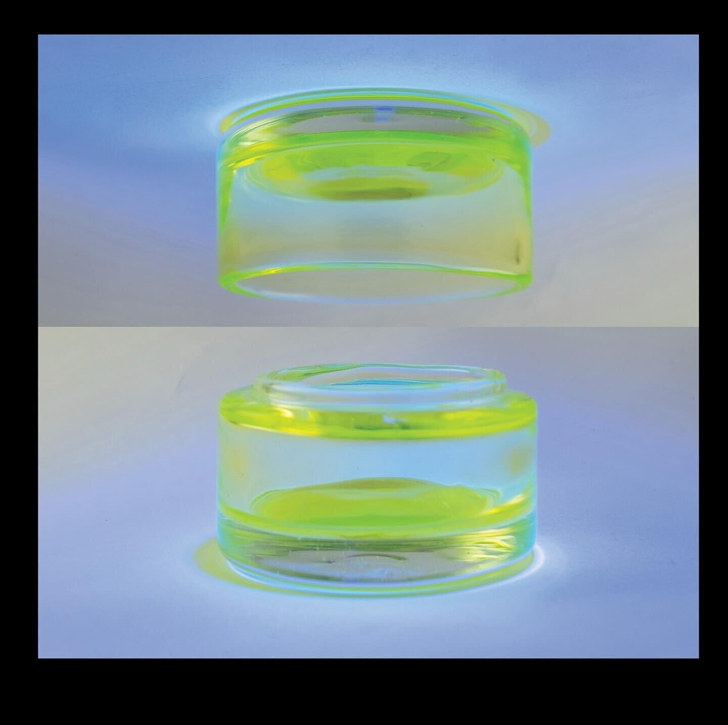 RADWASTE Containment Vessel
Borosilicate Uranium glass, 2.0 x 3.5&quot;