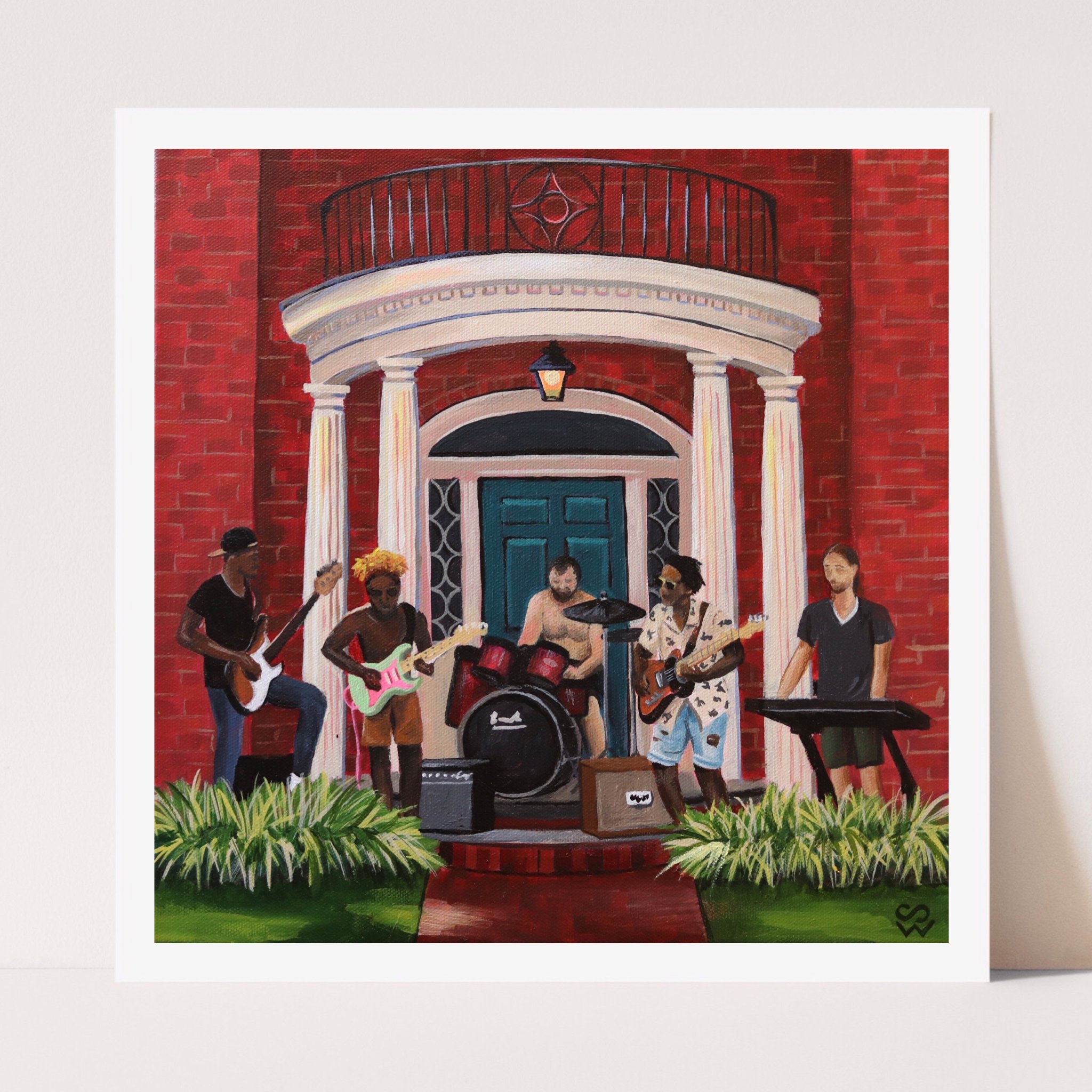 Porch Fest Print 10x10