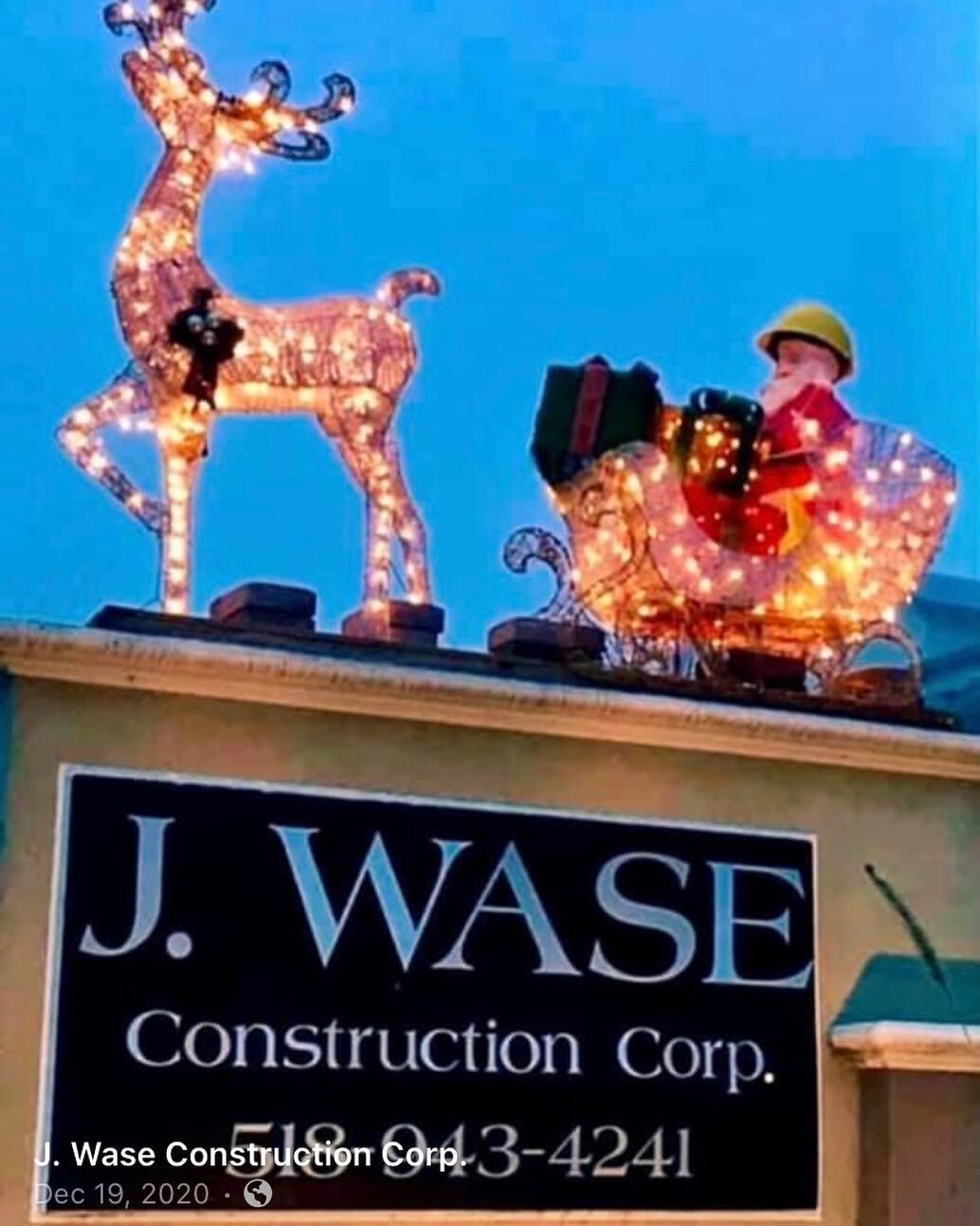 Merry Christmas and a Happy New year from all of us at J. Wase Construction Corp. Celebrate and be thankful for everyday. #family#friends#clients