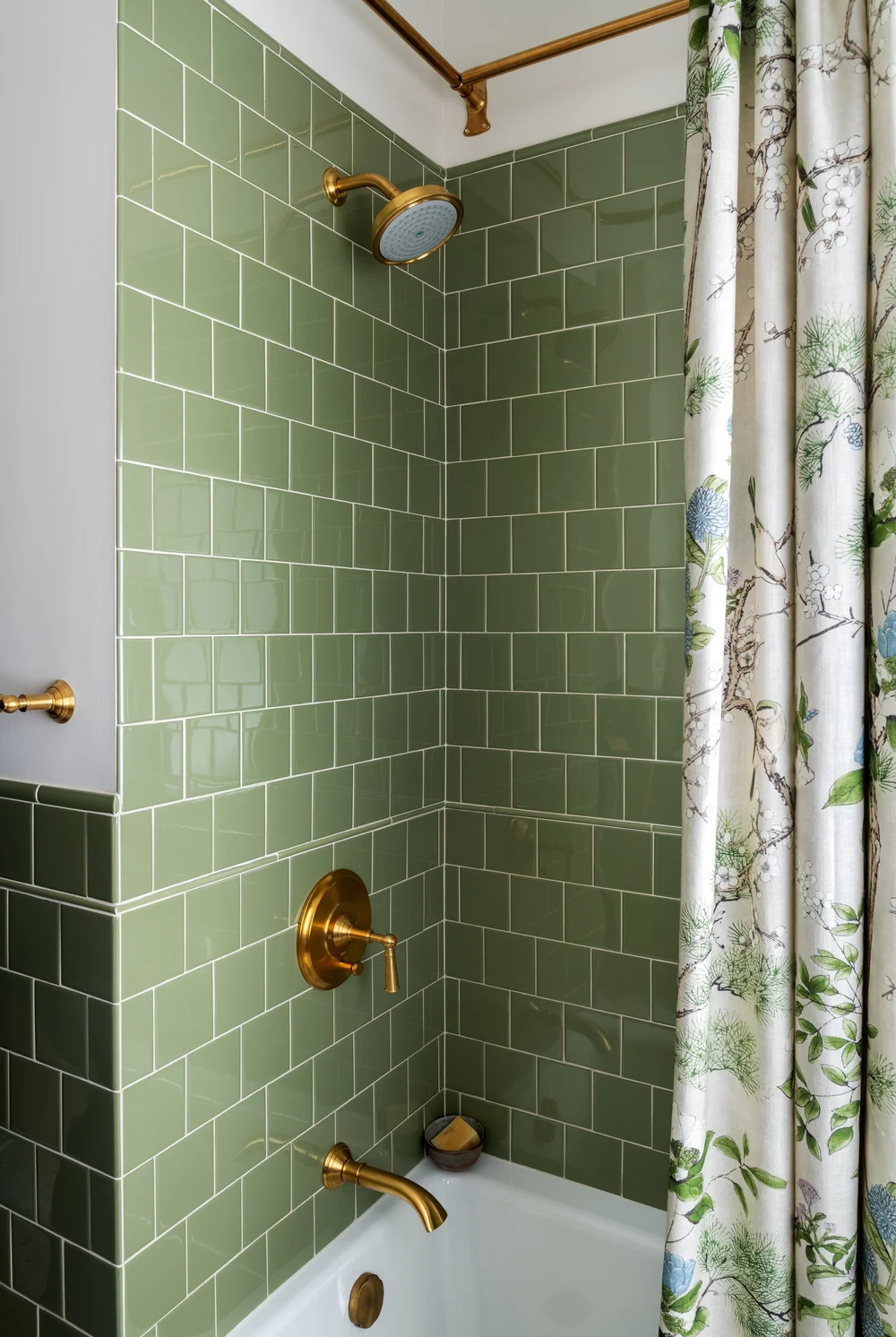 Powder room interior design project in Avondale, Pennsylvania — Liza ...