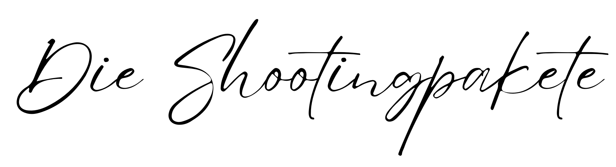 Die Shootingpakete