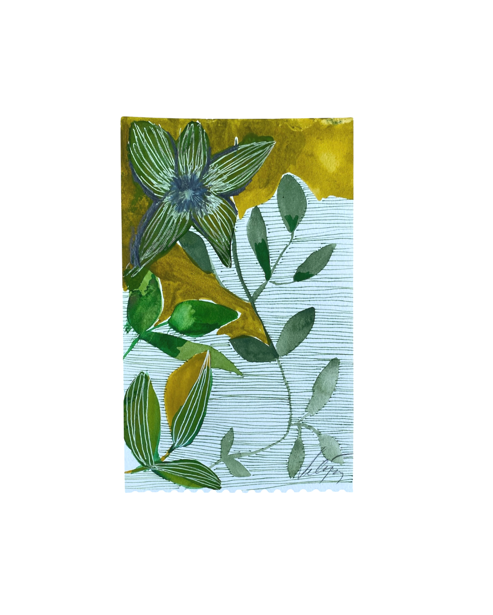 Ochre & Lime II