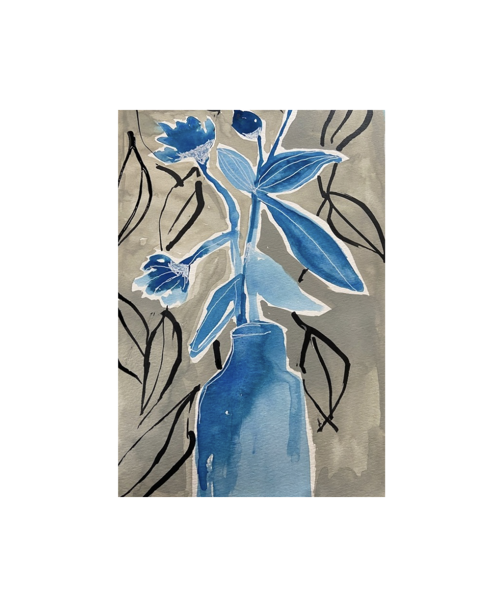 Cuttings In Blue