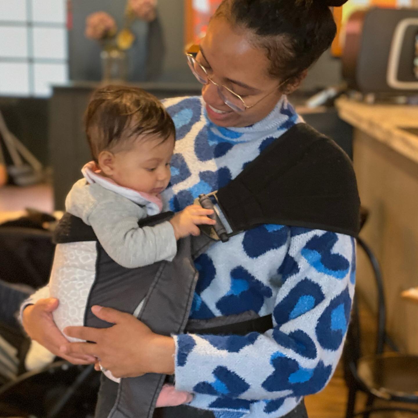 A scootababy hip carrier is brilliant for something quick and easy, for babies who like to be up and part of the action, but give you more support and hands free! 

This is why our subscription is brilliant. &pound;22/month, and you can have a couple