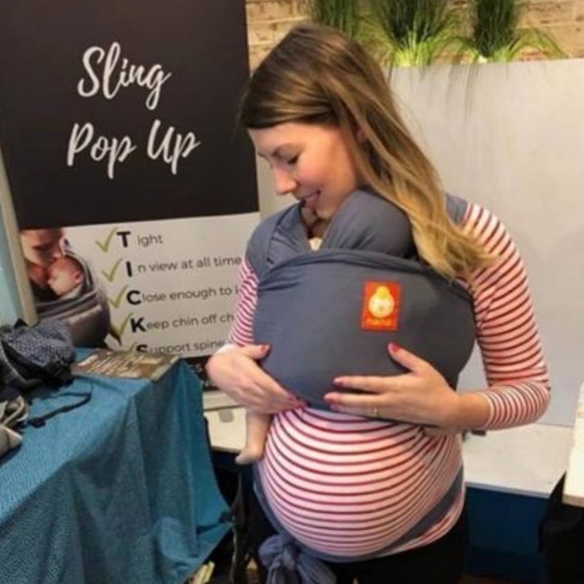 Baby on the way and feeling overwhelmed knowing what the best sling or carrier to get is? 

This is where we step in! Come along on Saturday morning, 10am at @theactresspub to our free Expectant Parents&rsquo; sling workshop. 

&bull; Using a soft wr