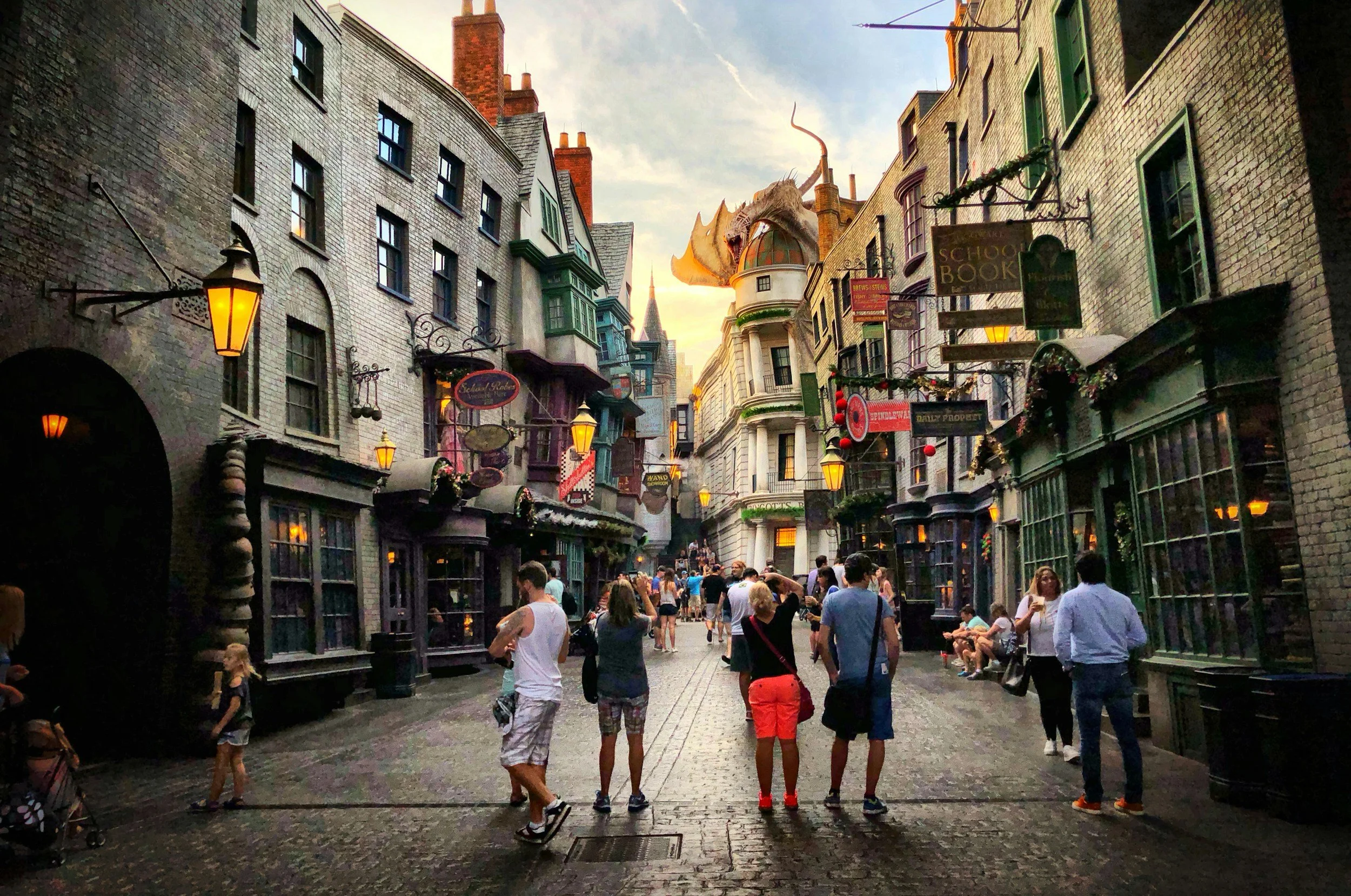 Escape from gringotts entrance