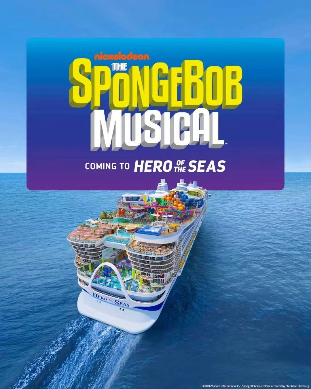 The SpongeBob Musical Is Coming to Royal Caribbean's Hero of the Seas