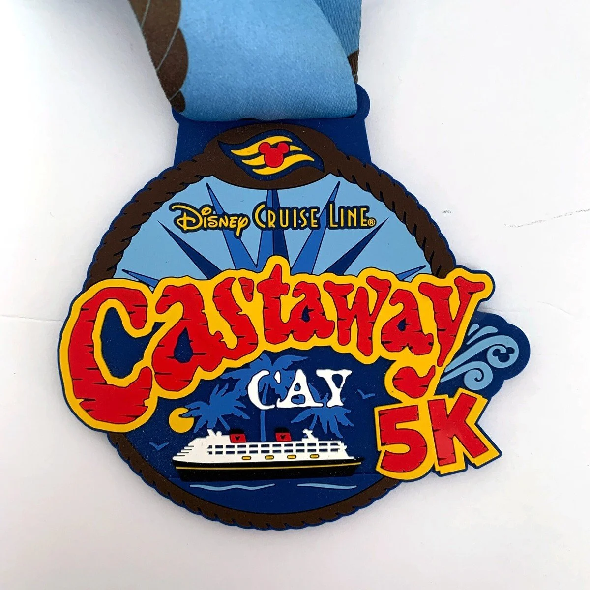castaway cay 5k medal