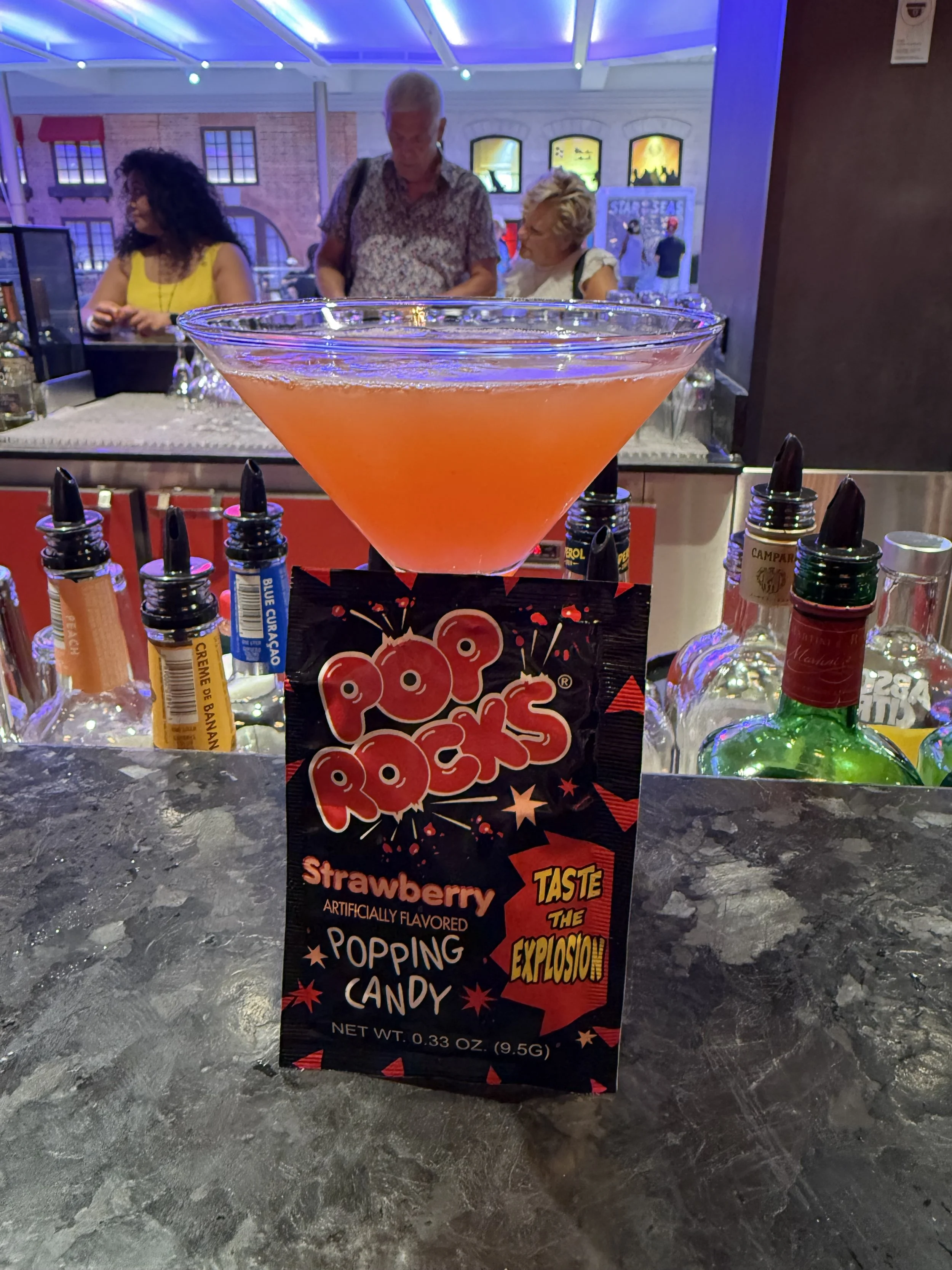 pop rocks drink on star of the seas cruise ship