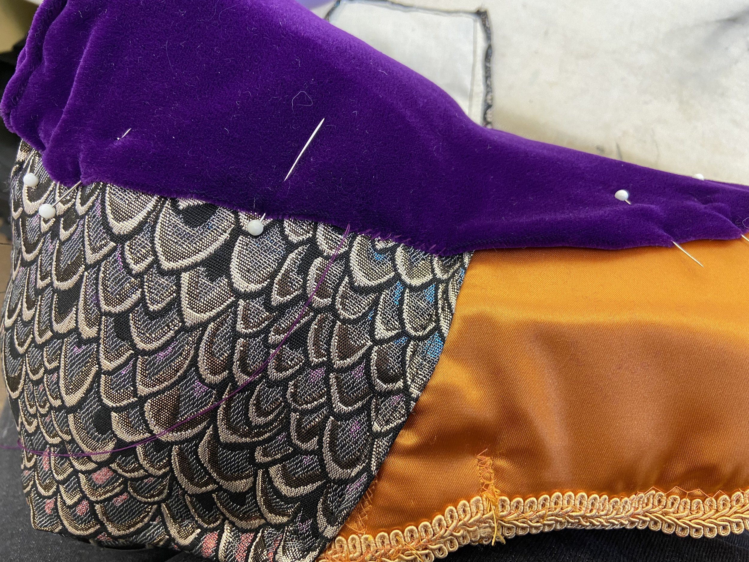 close up of toucan in progress