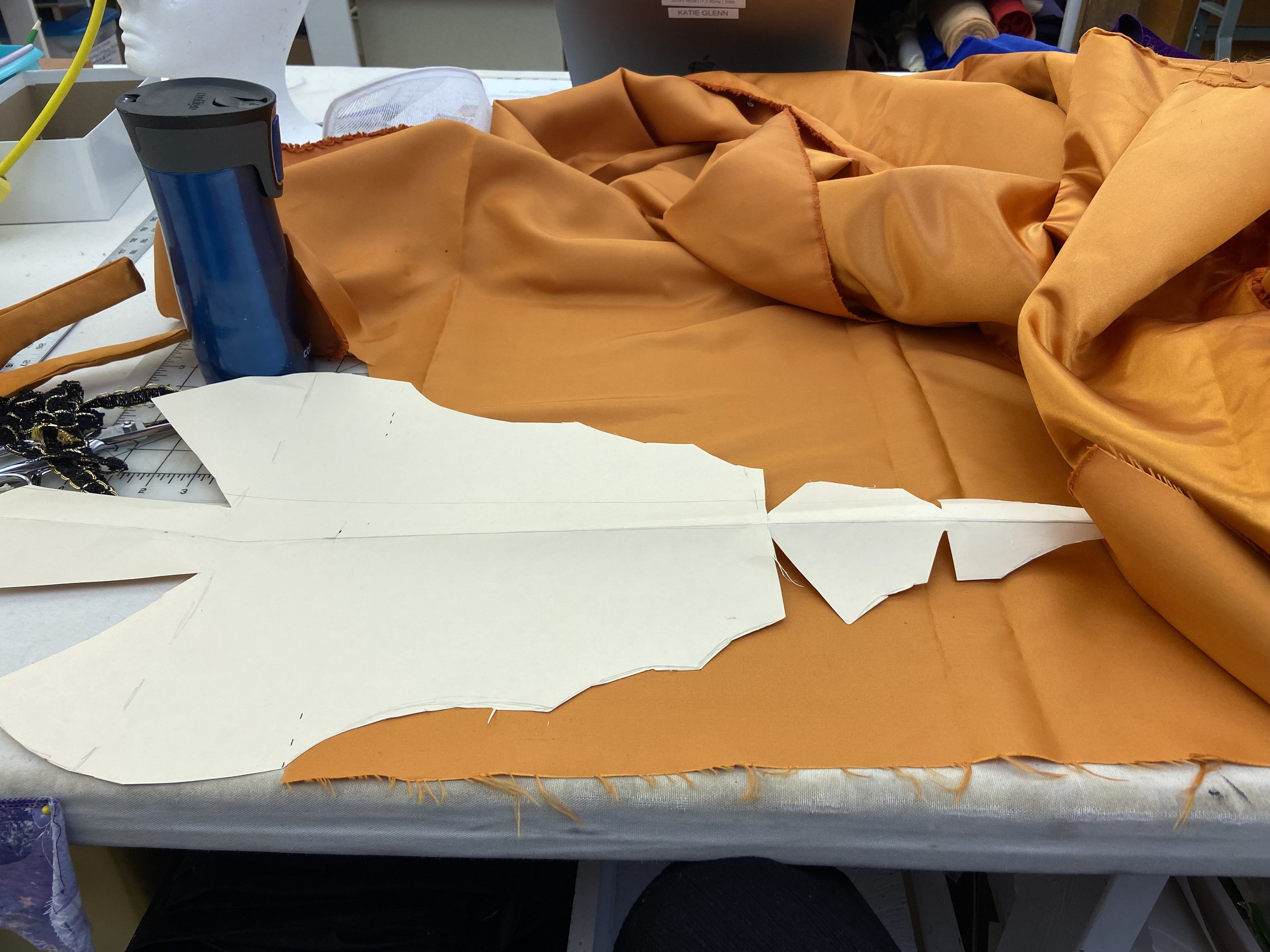 Flat pattern for Toucan