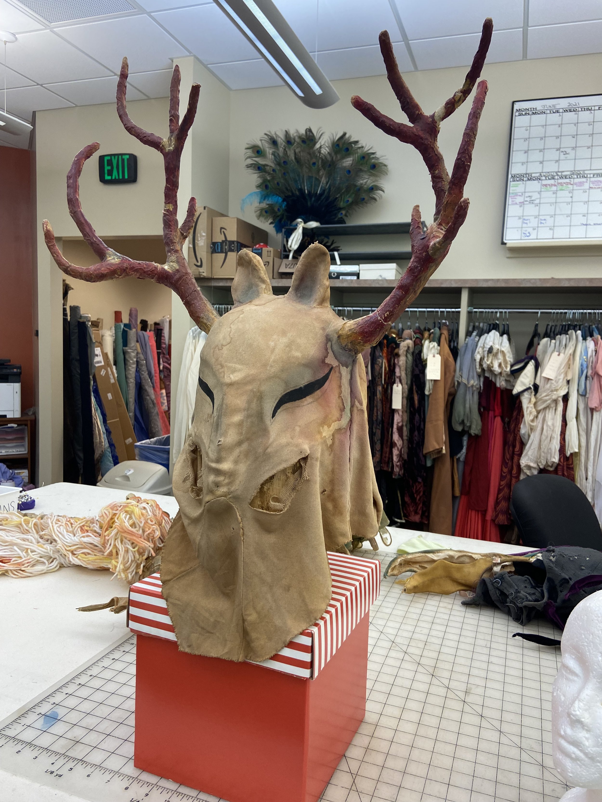 Original Deer mask from the collection