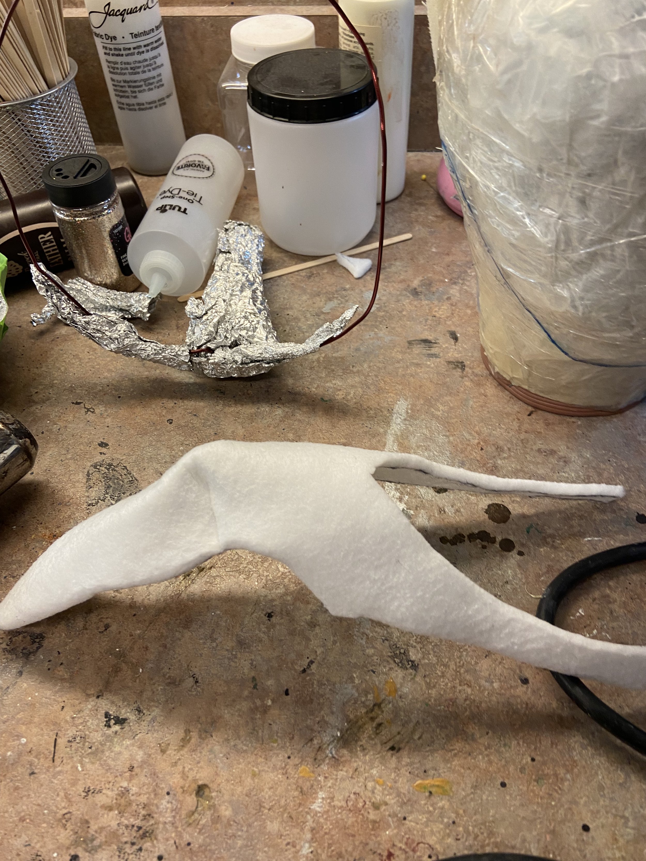 Fosshape lower jaw for toucan mask