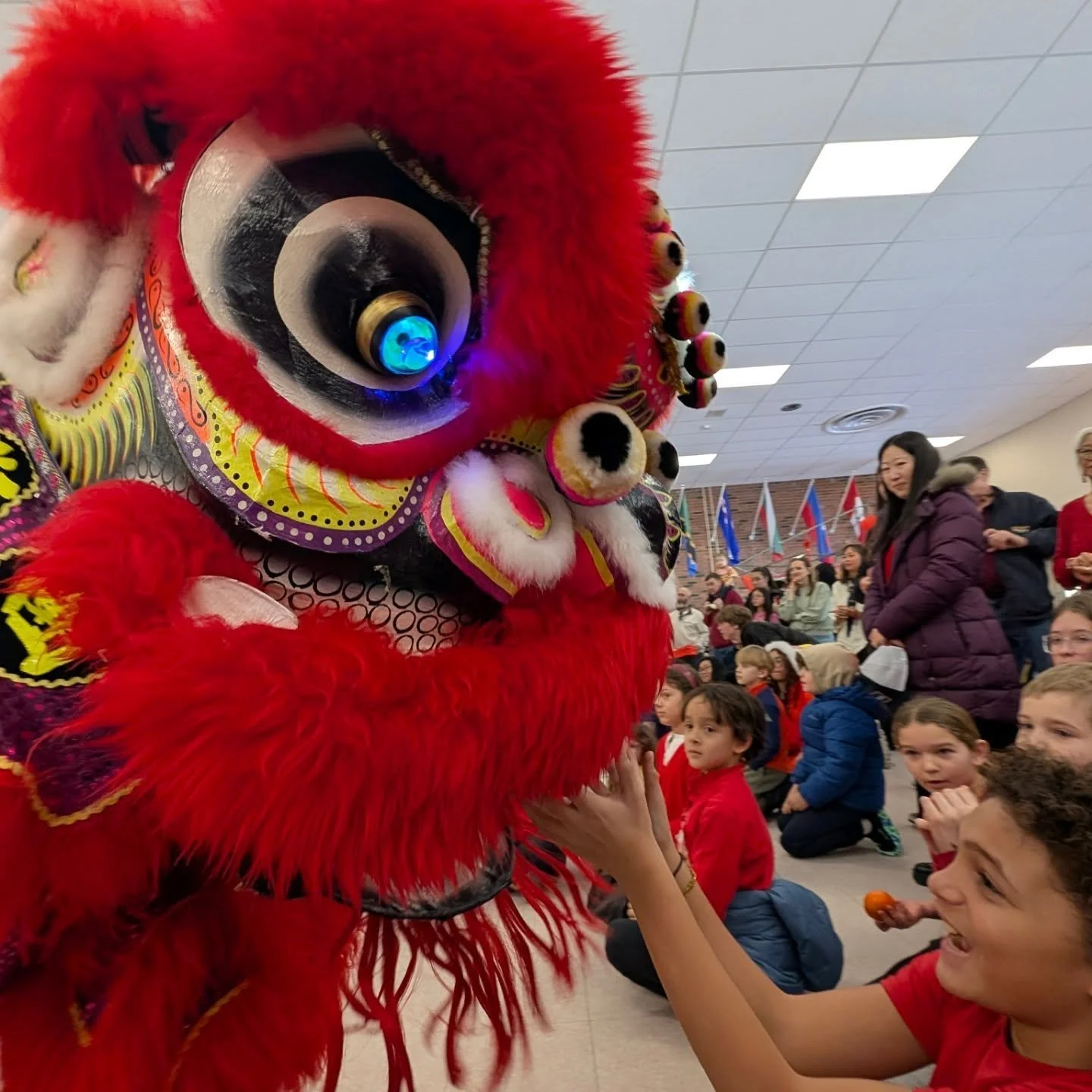 Lots of smiles celebrating at the Barnstable High Lunar New Year Event!