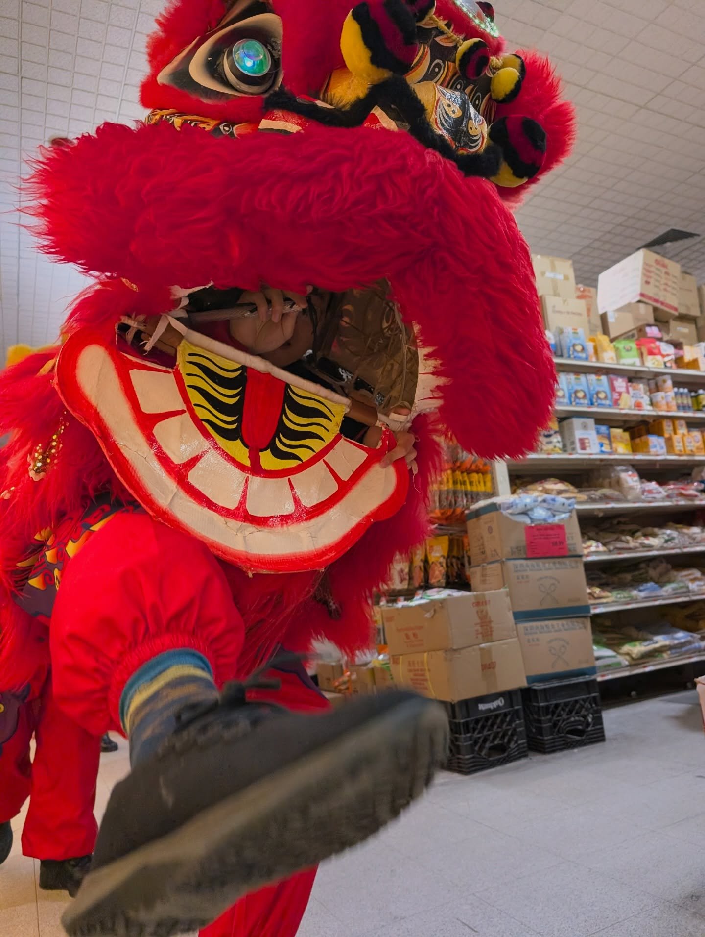 And it&rsquo;s a wrap for our Lunar New Year season! Across MA (and even in NH!!) we blessed: temples, grocery stores, restaurants, malls, big and small businesses alike, schools, and community organizations. 🍊🥬 Wishing everyone a happy year of the