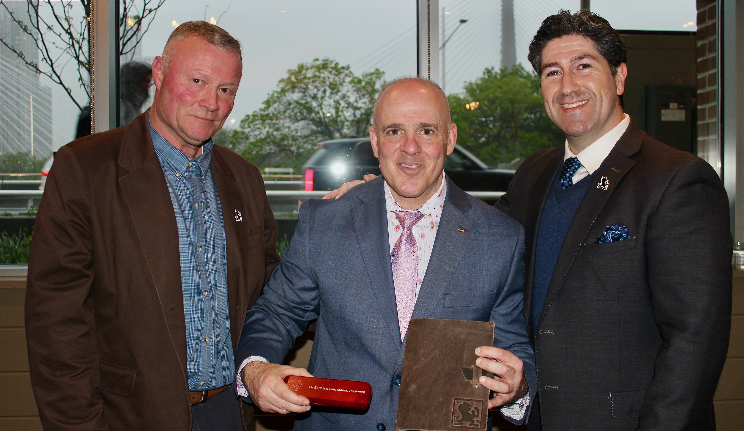 Dr. Malone received a creative, thoughtful gift from the Association.