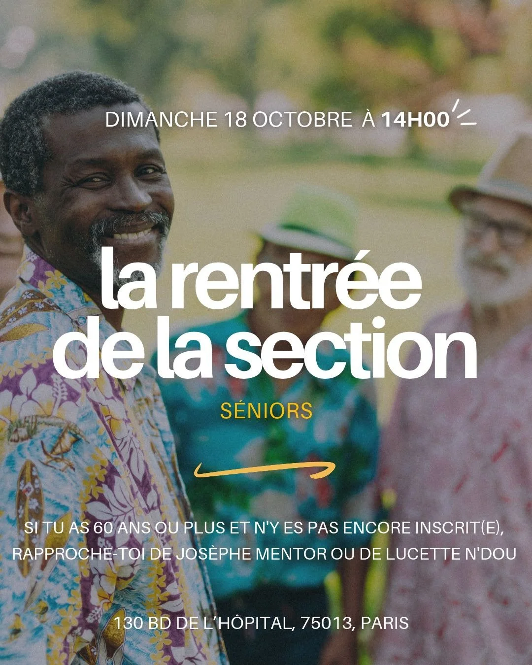 Rencontre des seniors
