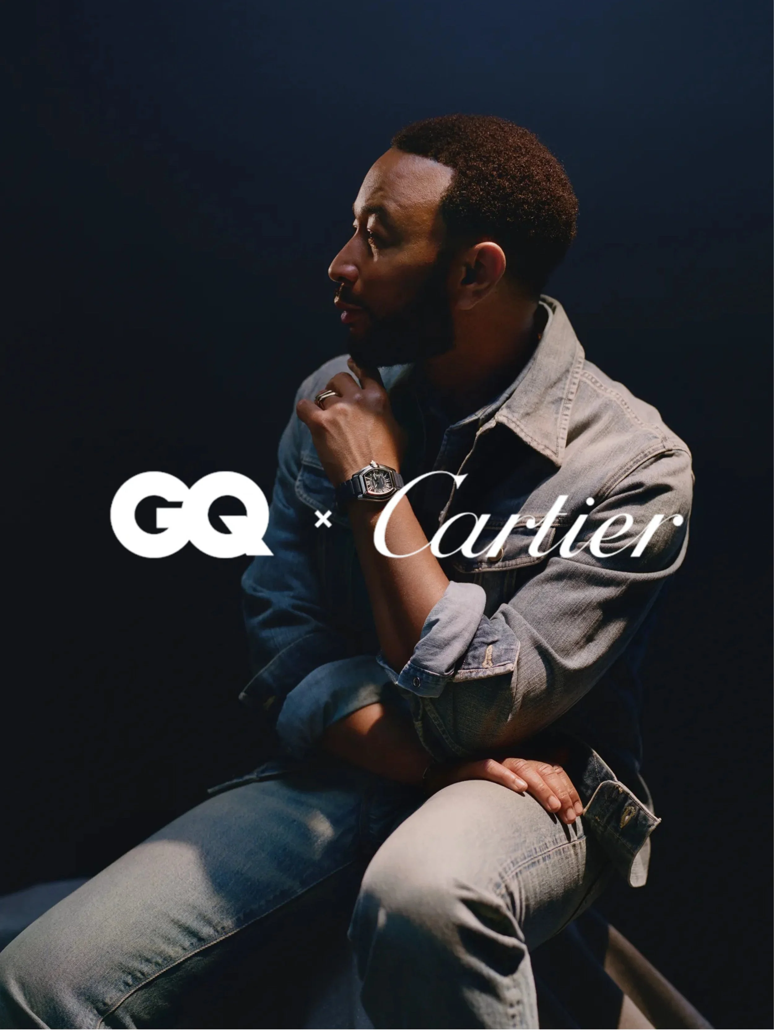 GQ x CARTIER with JOHN LEGEND
