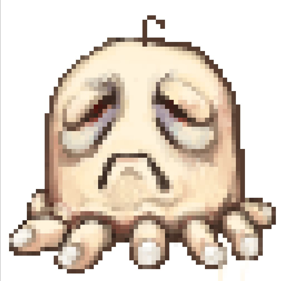First Pixel Art of Toed