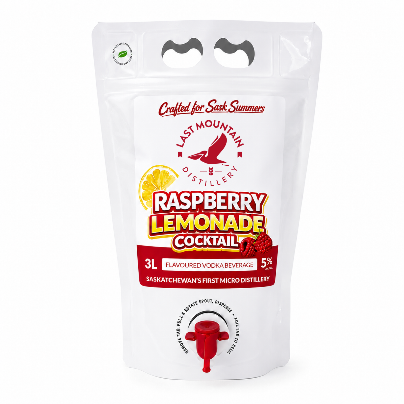 Raspberry Lemonade Cocktail